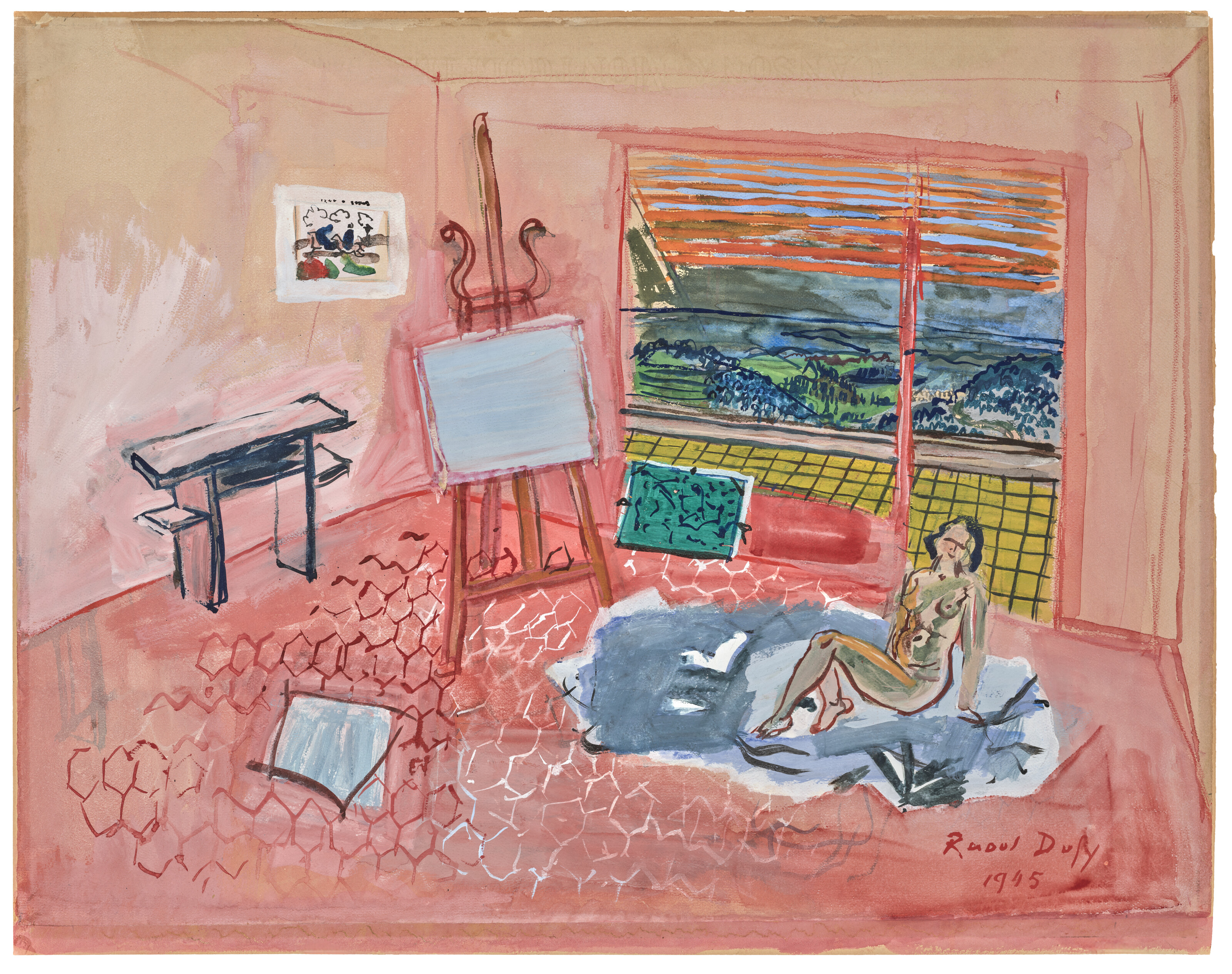 Raoul Dufy — Ну, как же я люблю румяна Ванса, изображение 2