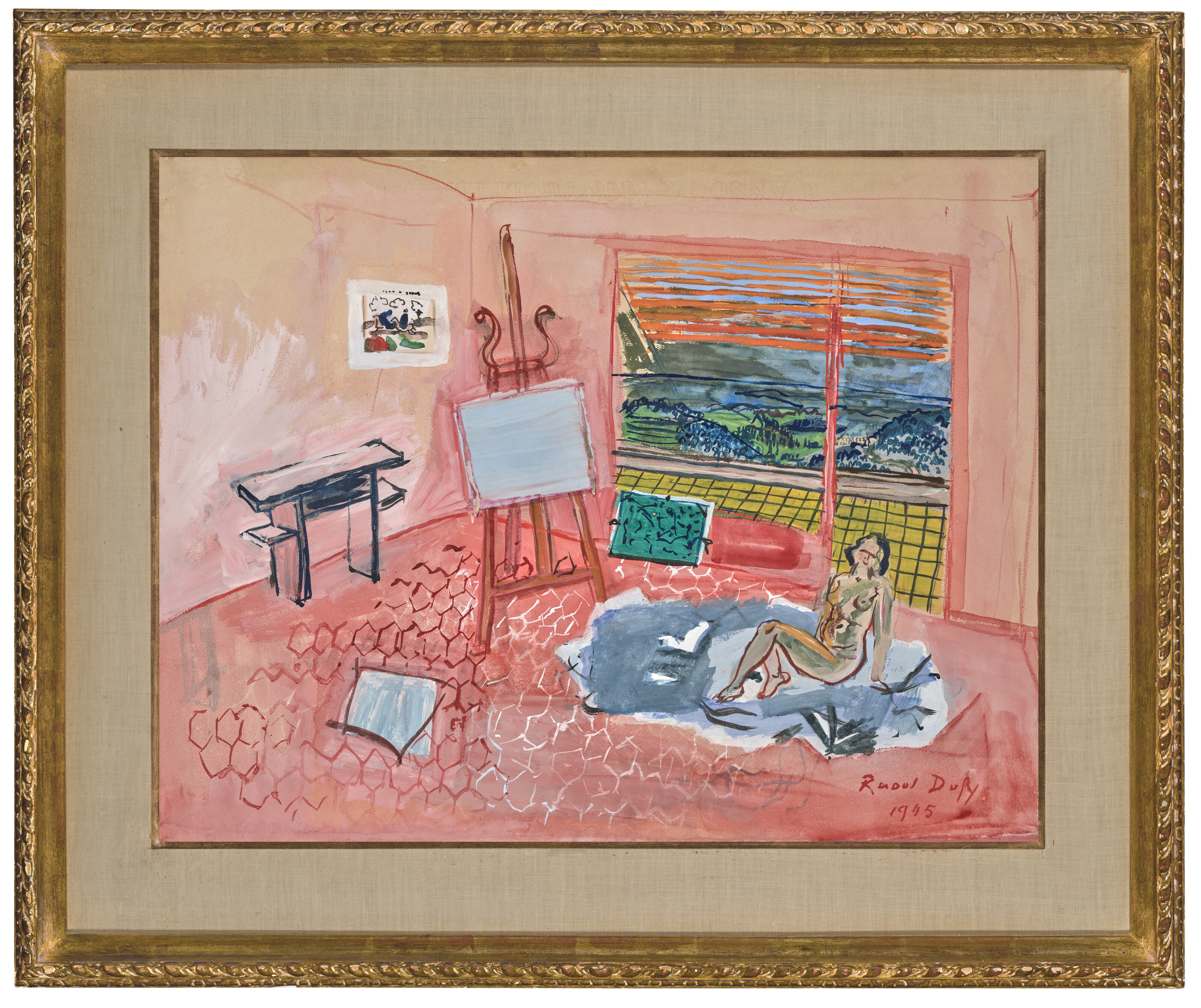 Raoul Dufy — Ну, как же я люблю румяна Ванса, изображение 4