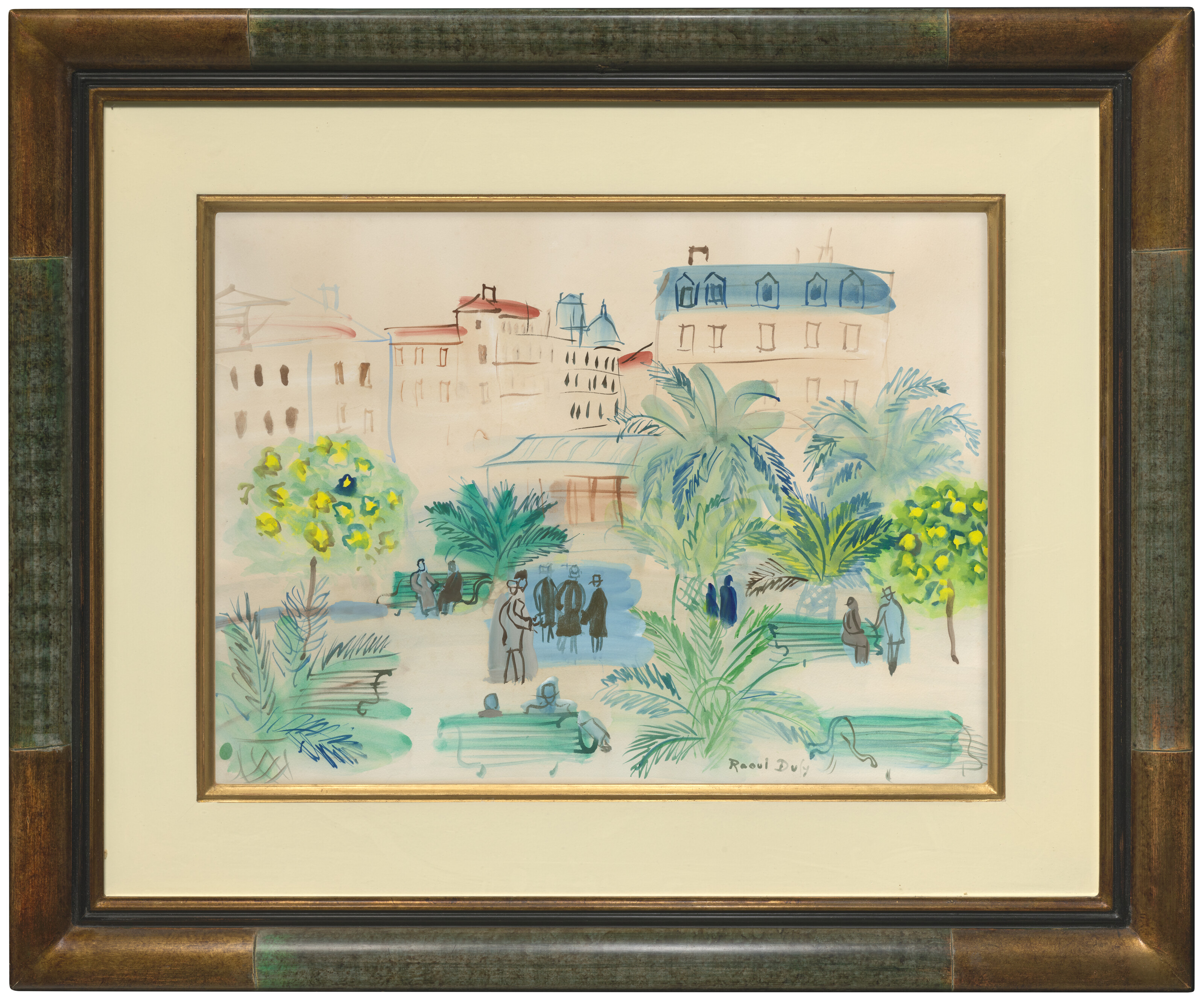 Raoul Dufy — Площадь Араго, изображение 2