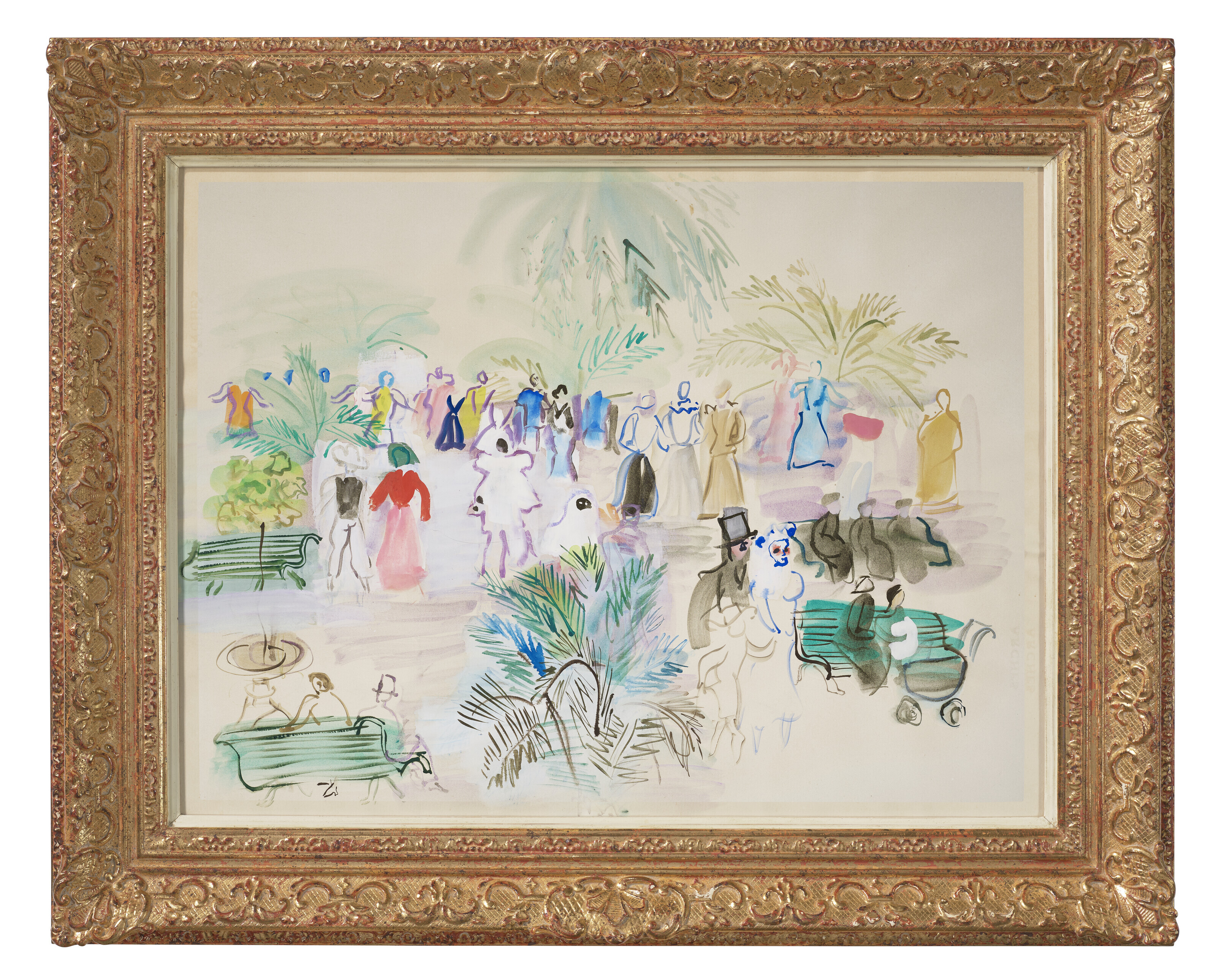 Raoul Dufy — Бал-маскарад в Перпиньяне, изображение 2