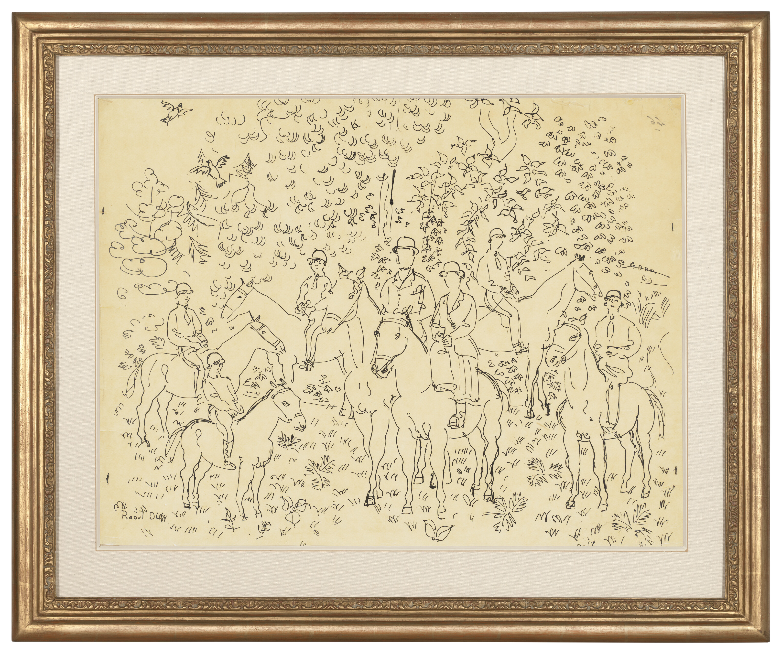 Raoul Dufy — Семейный Кесслер по-шевальски, изображение 2
