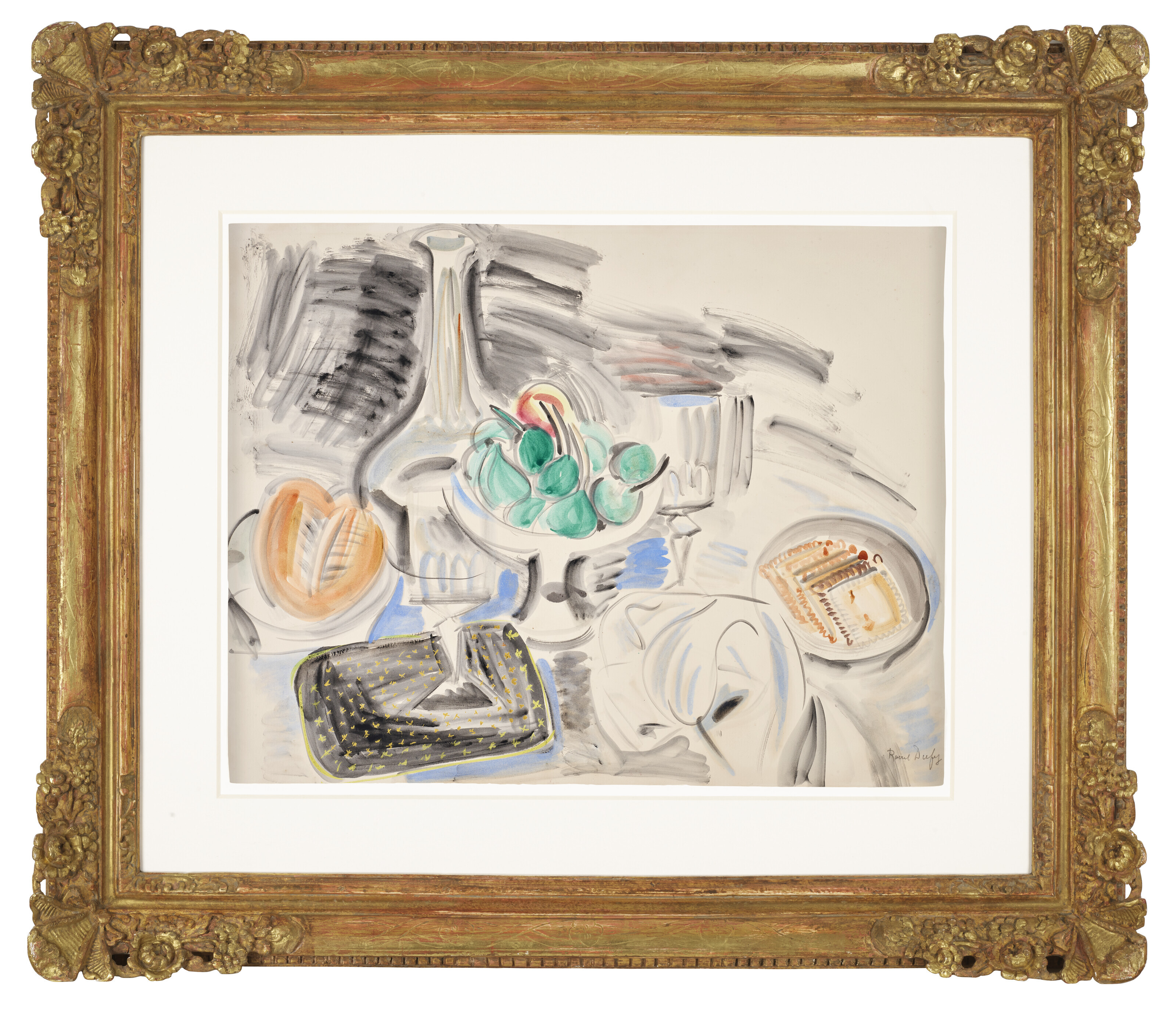 Raoul Dufy — Печенье Nature morte aux, изображение 2