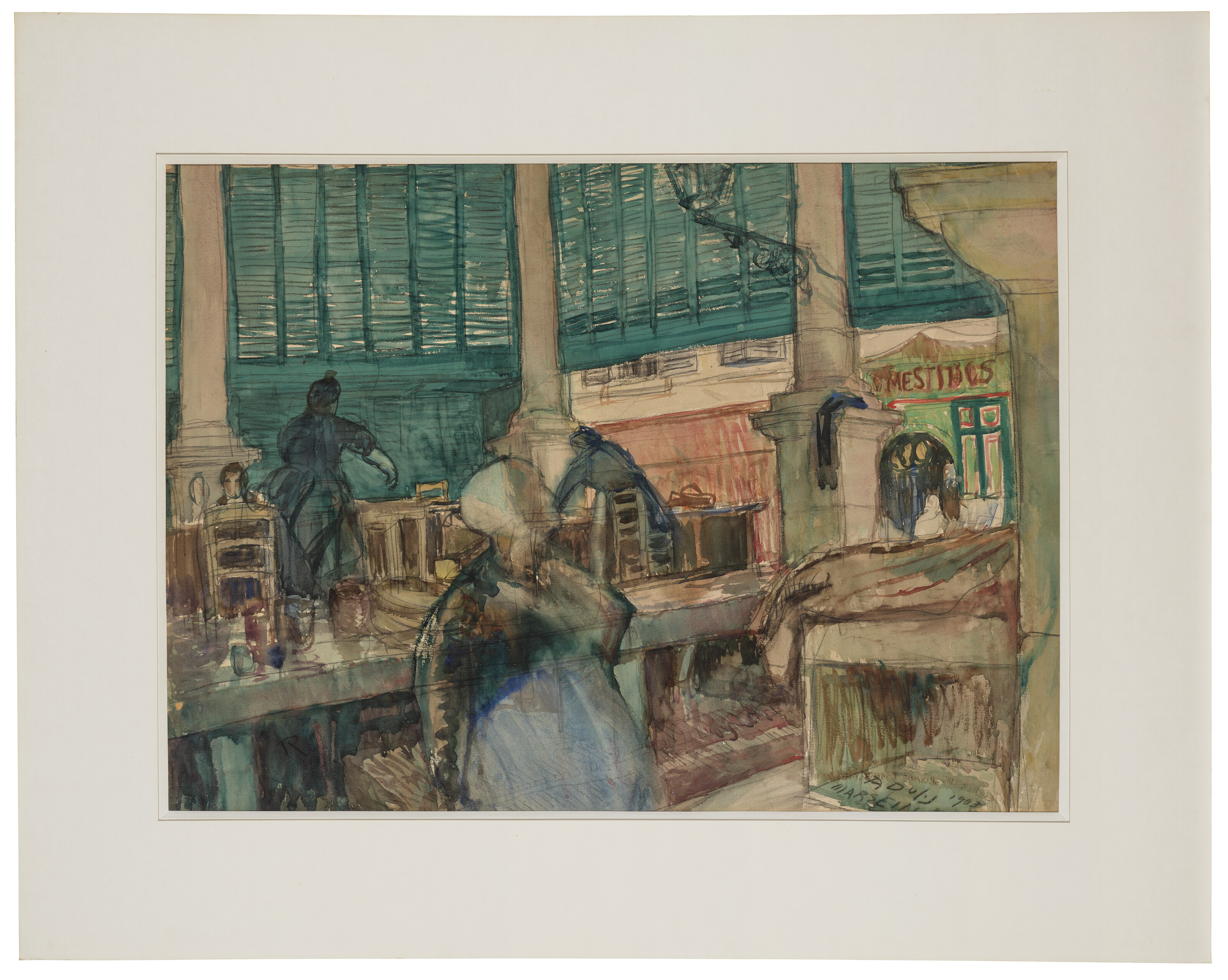 Raoul Dufy — Марш по Марселю, изображение 2