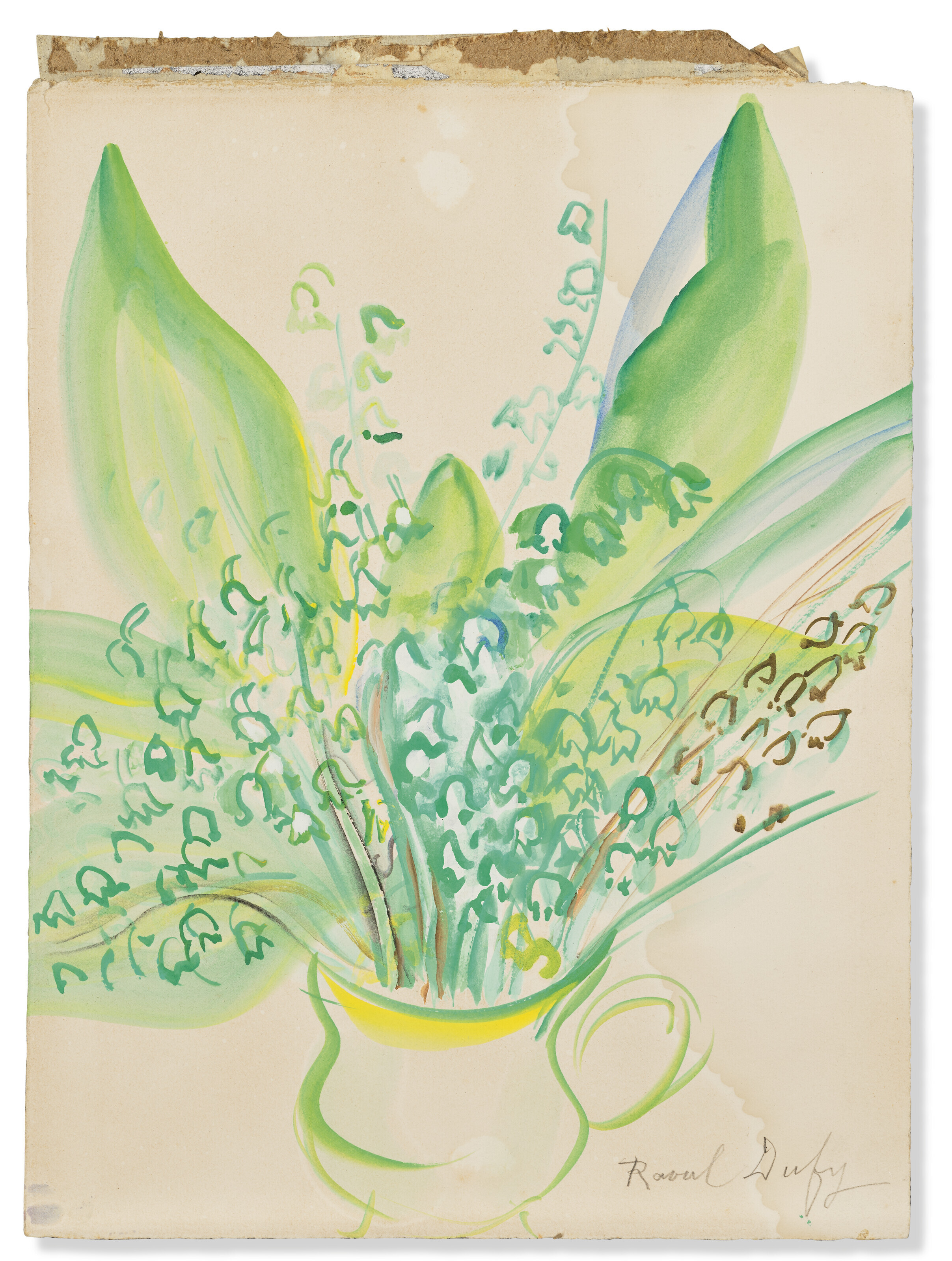 Raoul Dufy — Букет ландышей, изображение 2