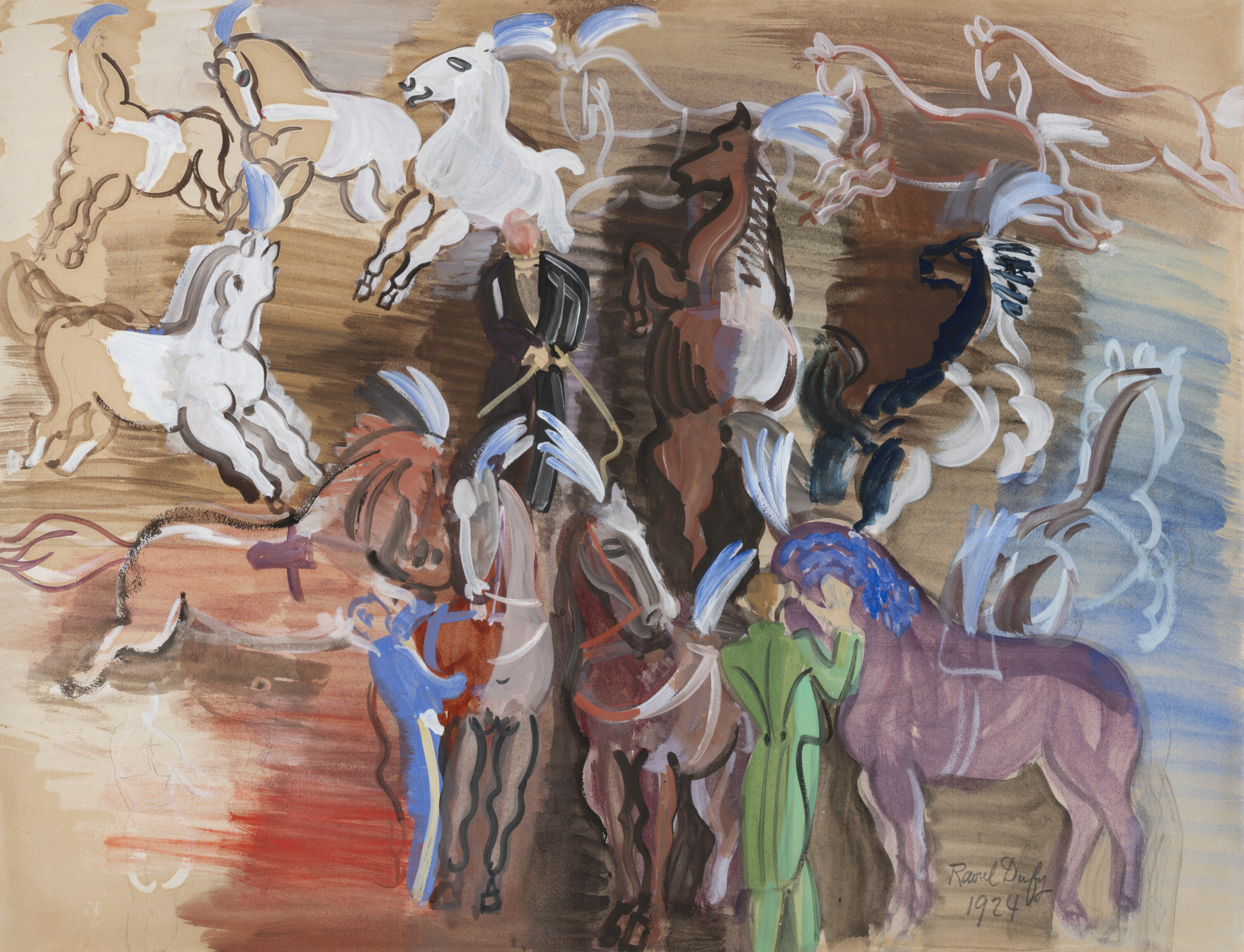 Raoul Dufy — Chevaux de cirque