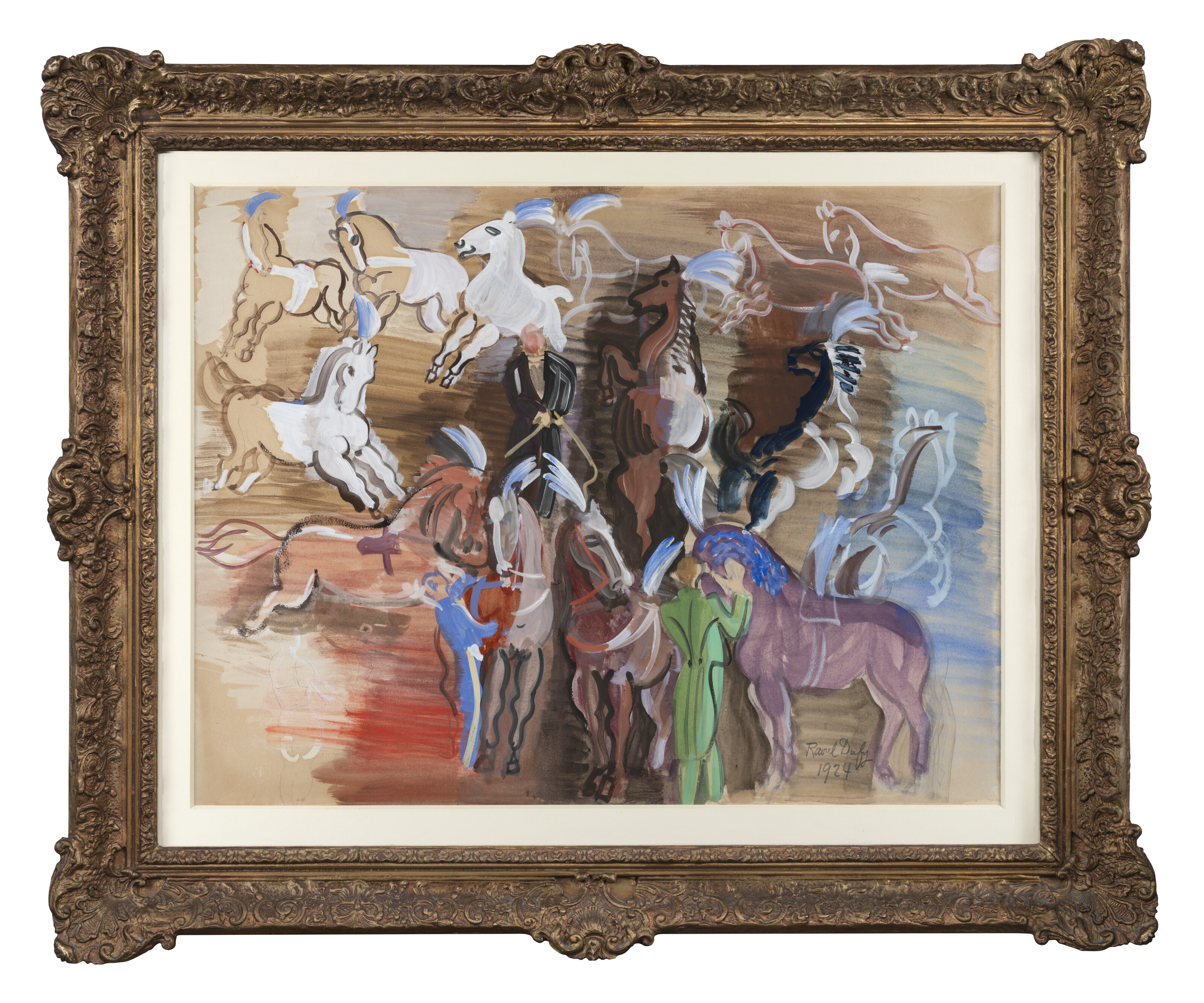 Raoul Dufy — Chevaux de cirque, изображение 2