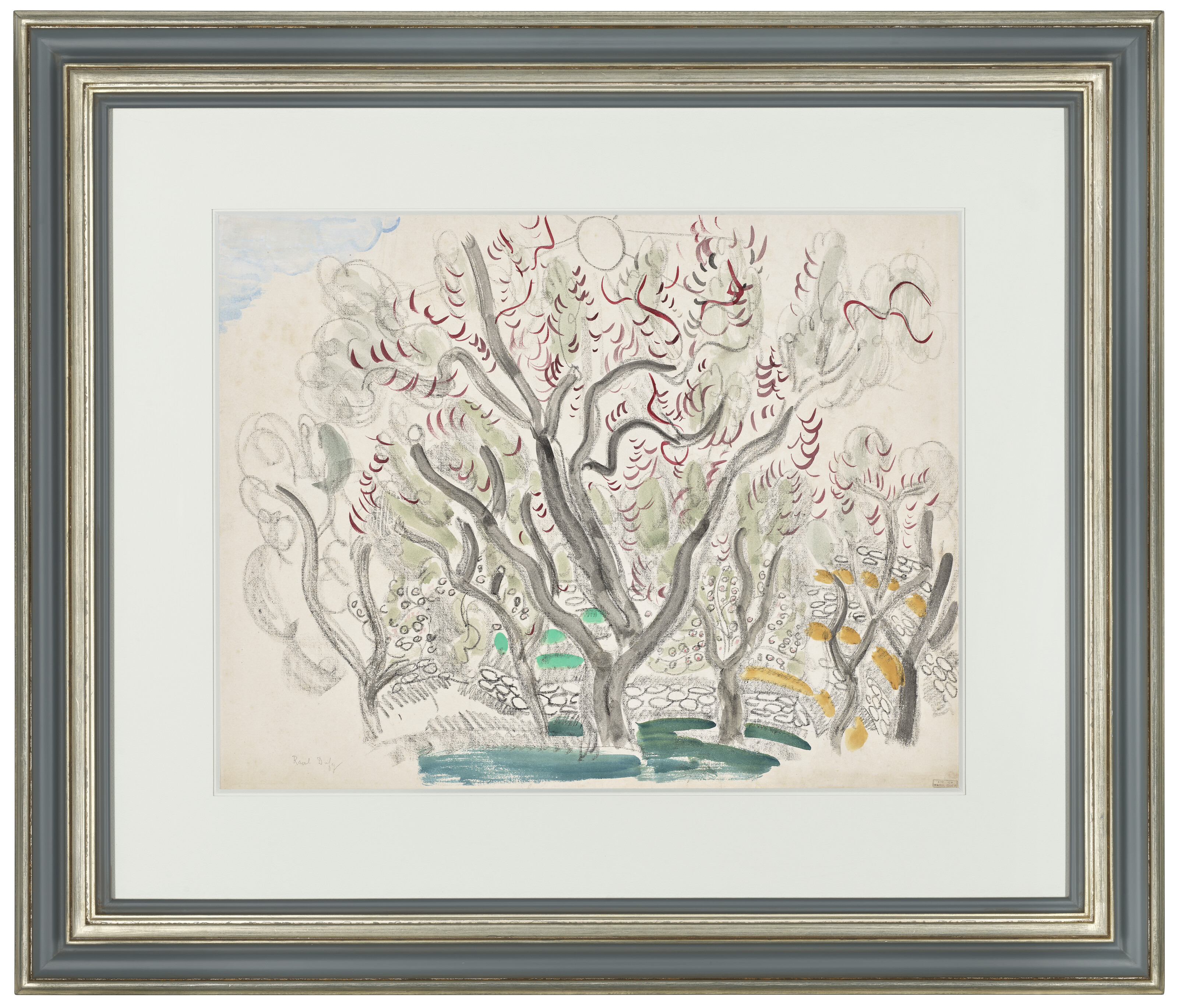 Raoul Dufy — Oliviers, изображение 2