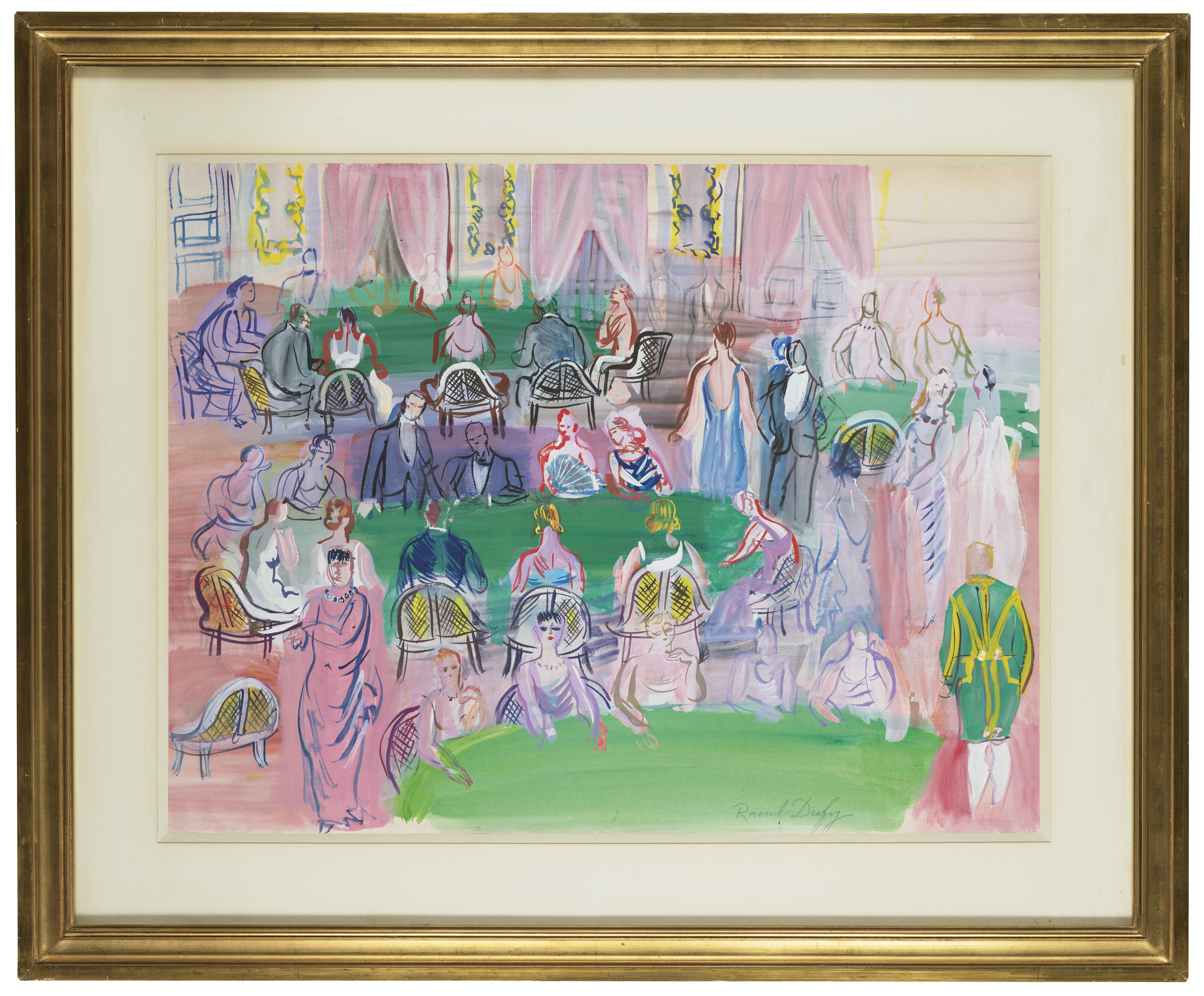 Raoul Dufy — Baccarat, изображение 4