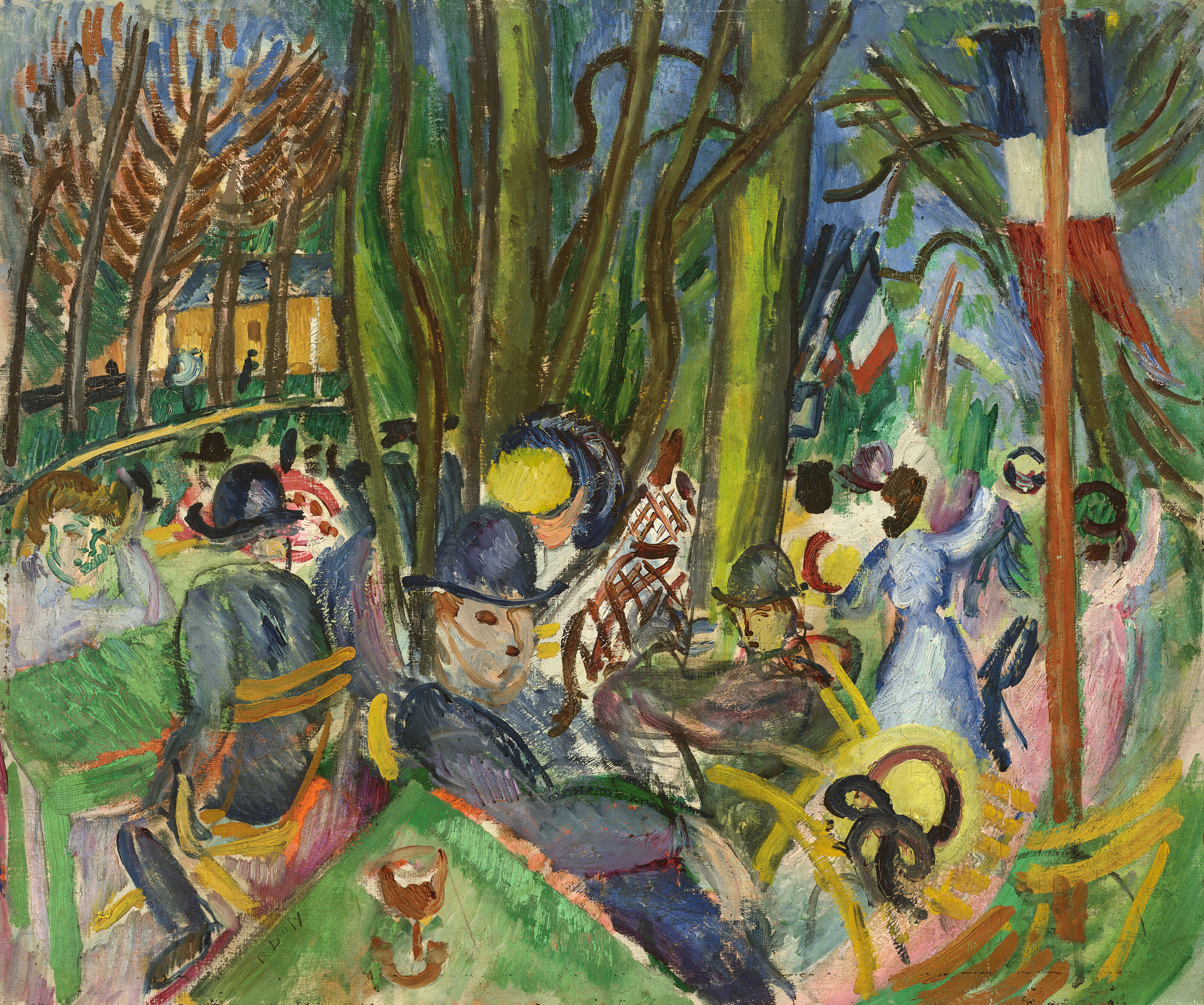 Raoul Dufy — Le bal champêtre