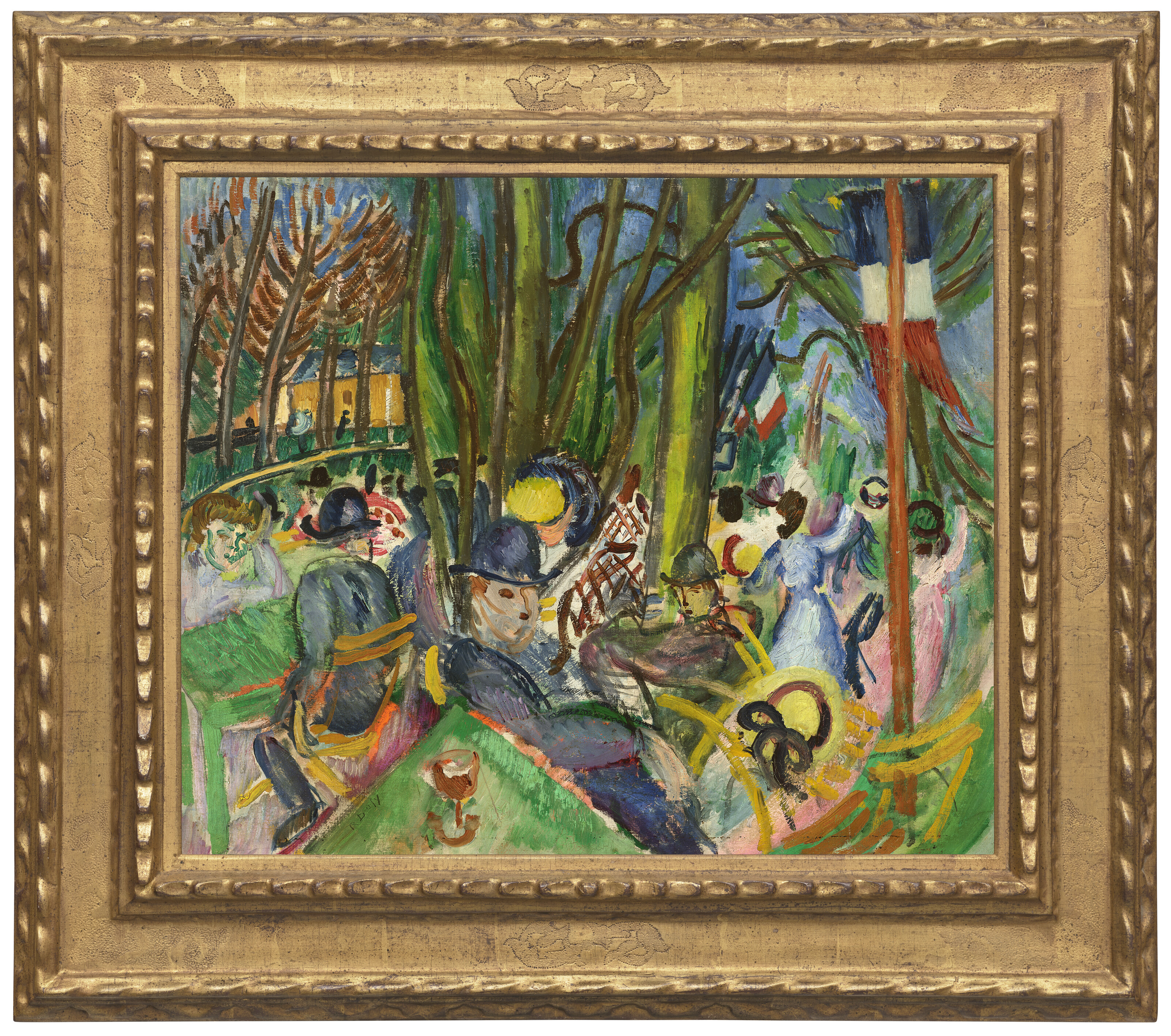 Raoul Dufy — Le bal champêtre, изображение 3