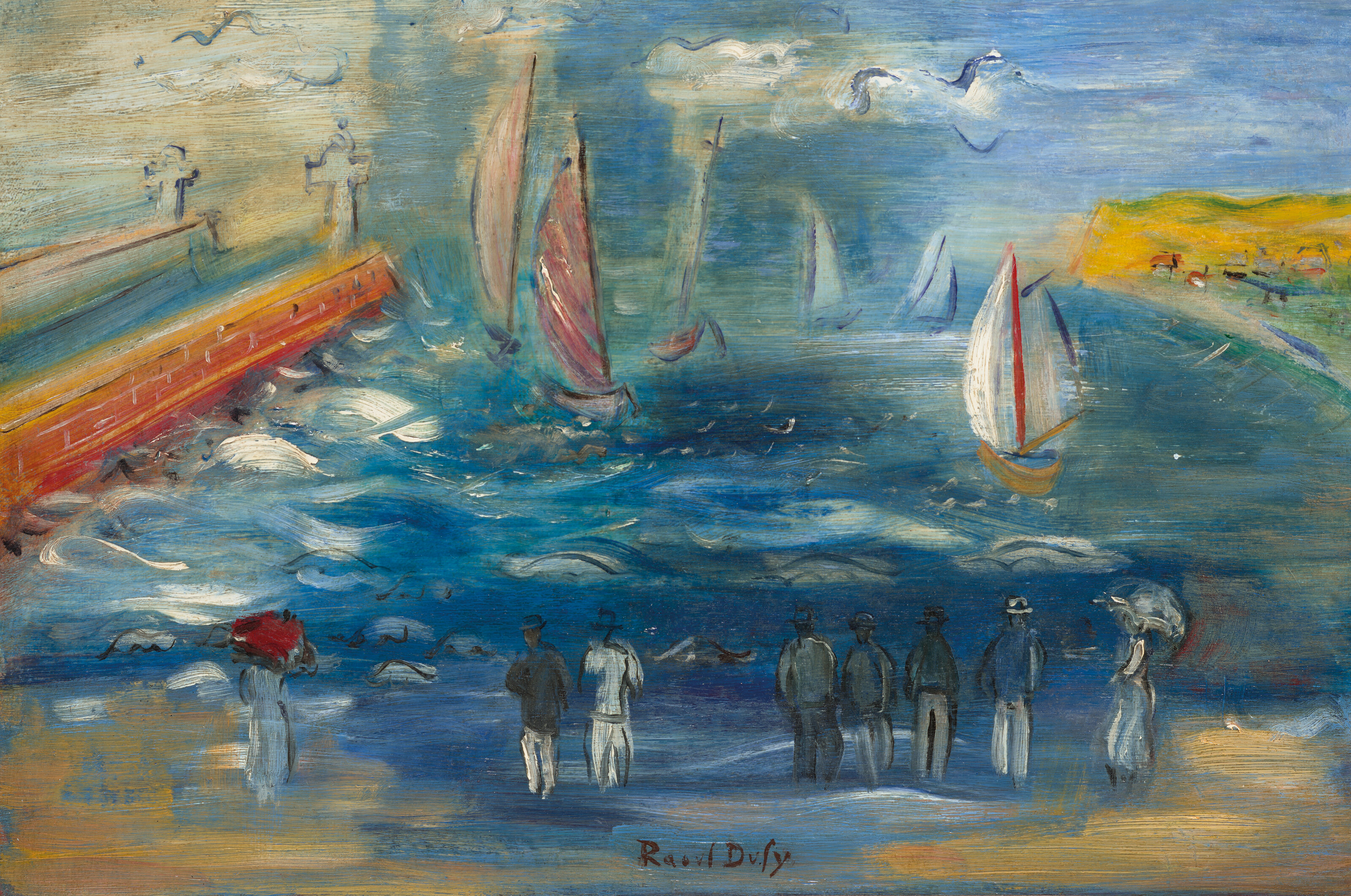 Raoul Dufy — Départ des régates