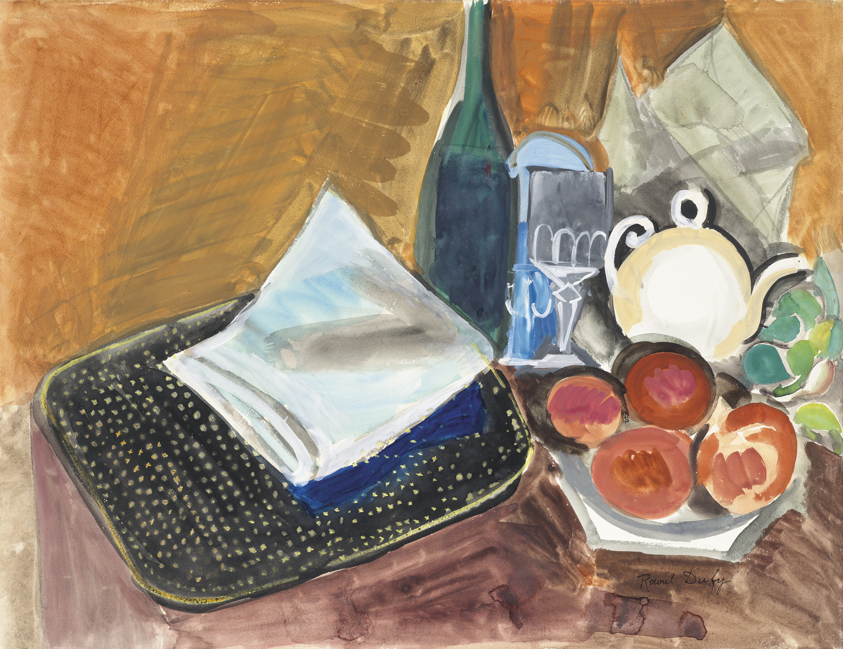 Raoul Dufy — Nature morte à la théière