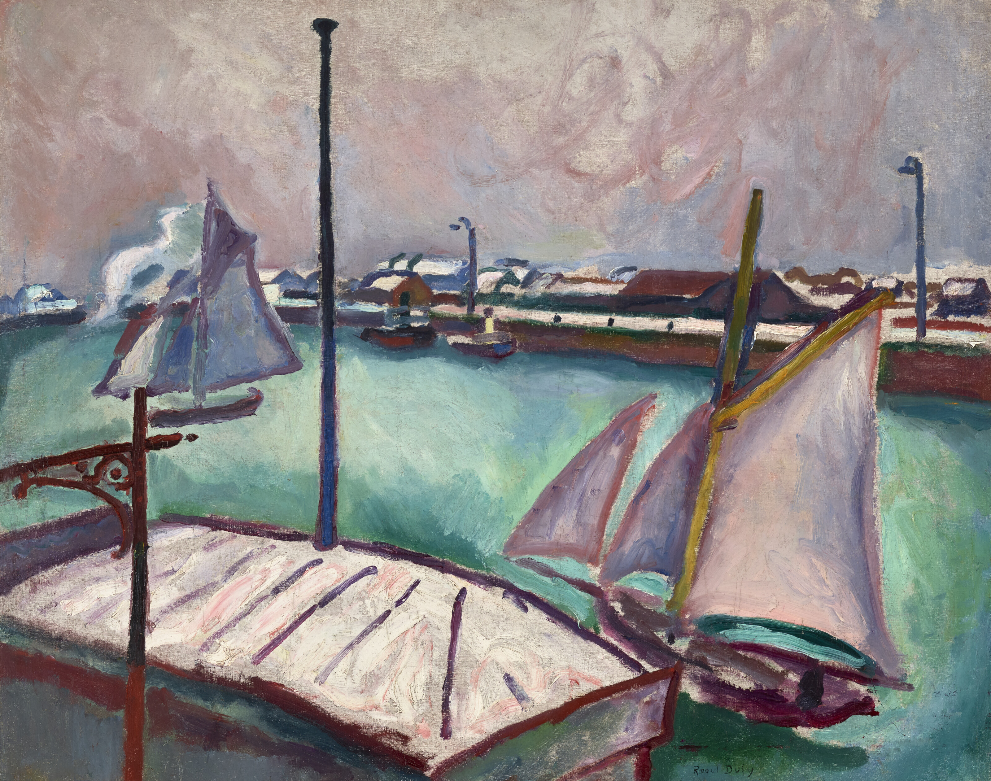 Raoul Dufy — Les Barques