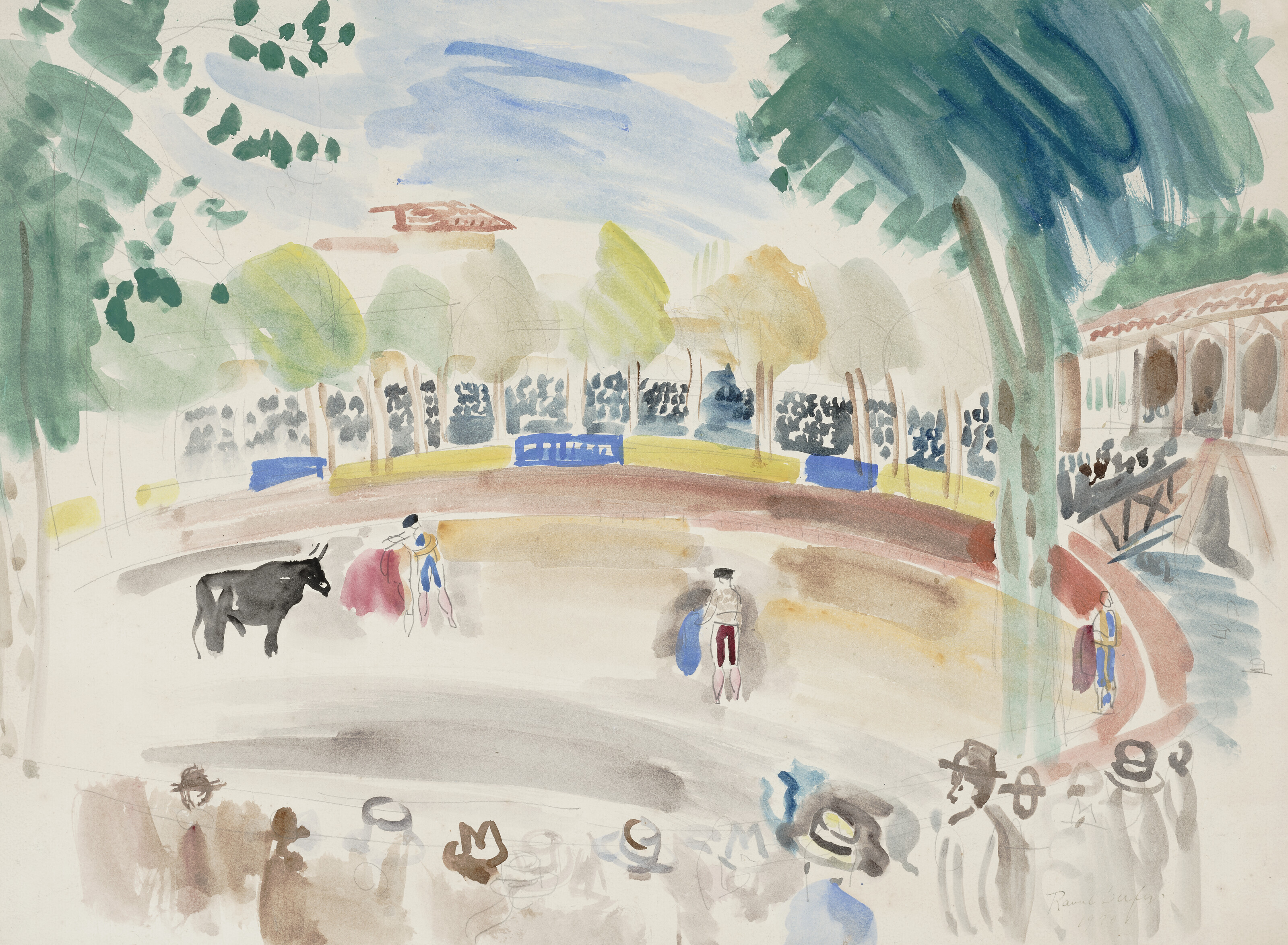Raoul Dufy — La corrida