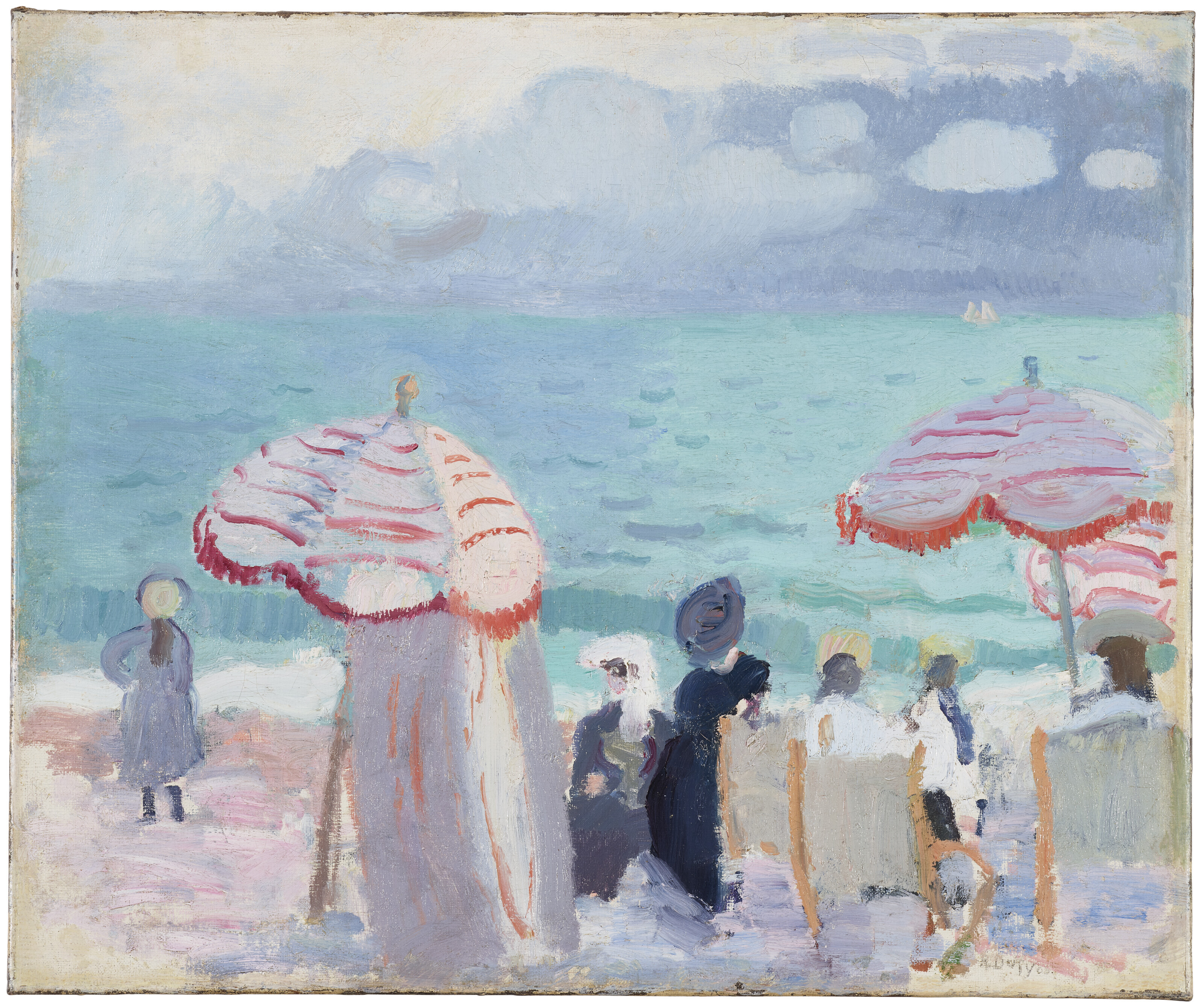 Raoul Dufy — Les Parasols, изображение 2