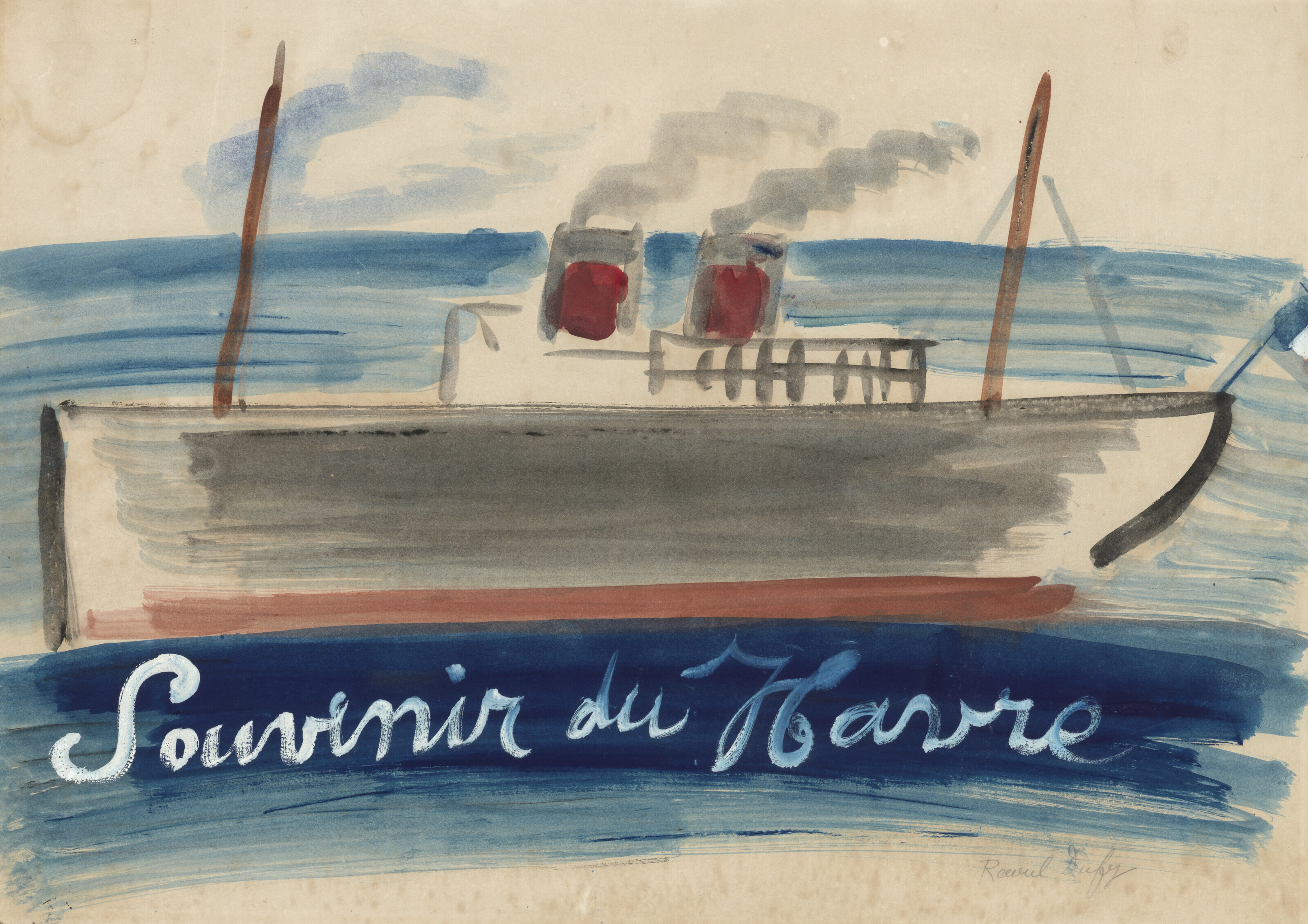 Raoul Dufy — Souvenir du Havre