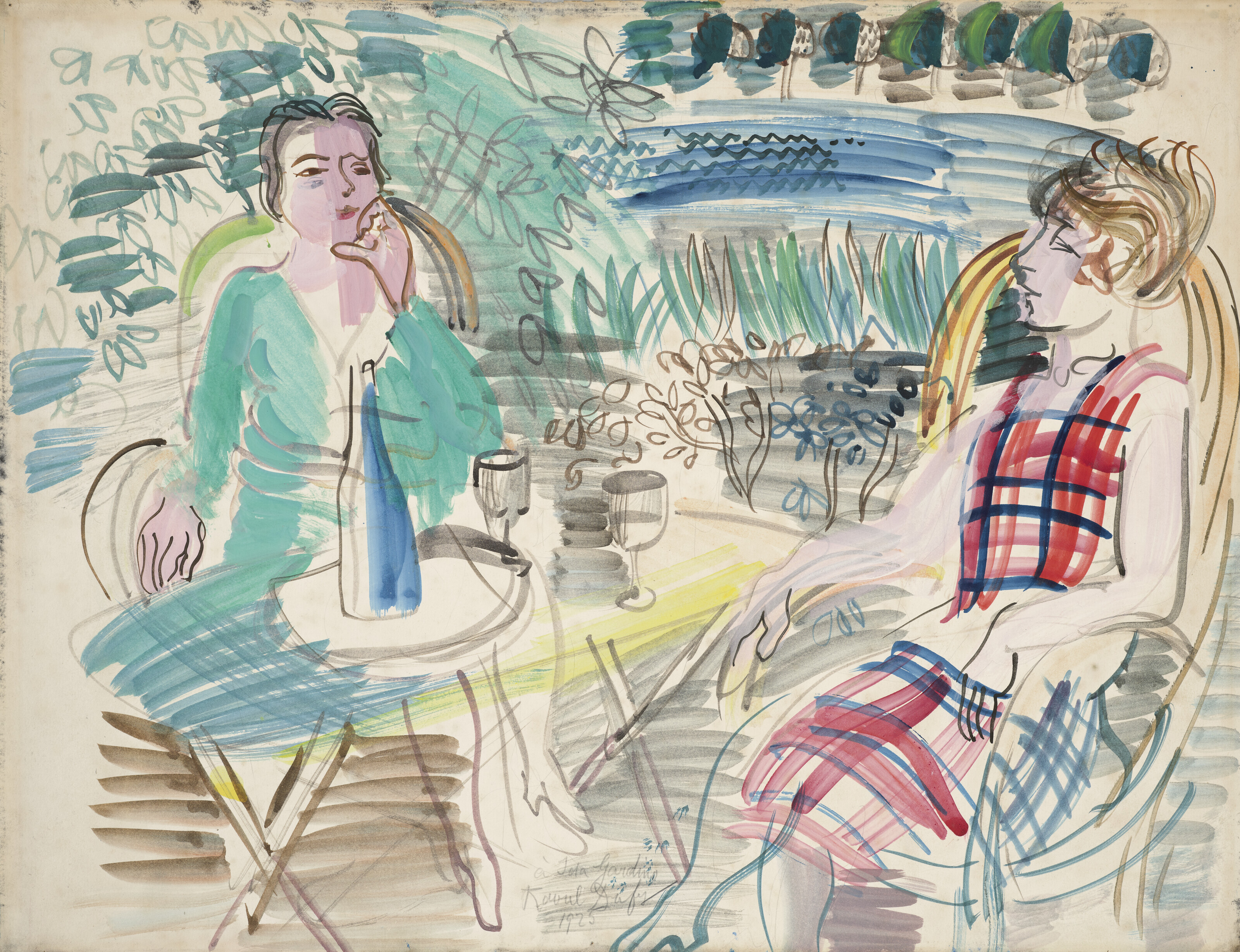 Raoul Dufy — Au jardin
