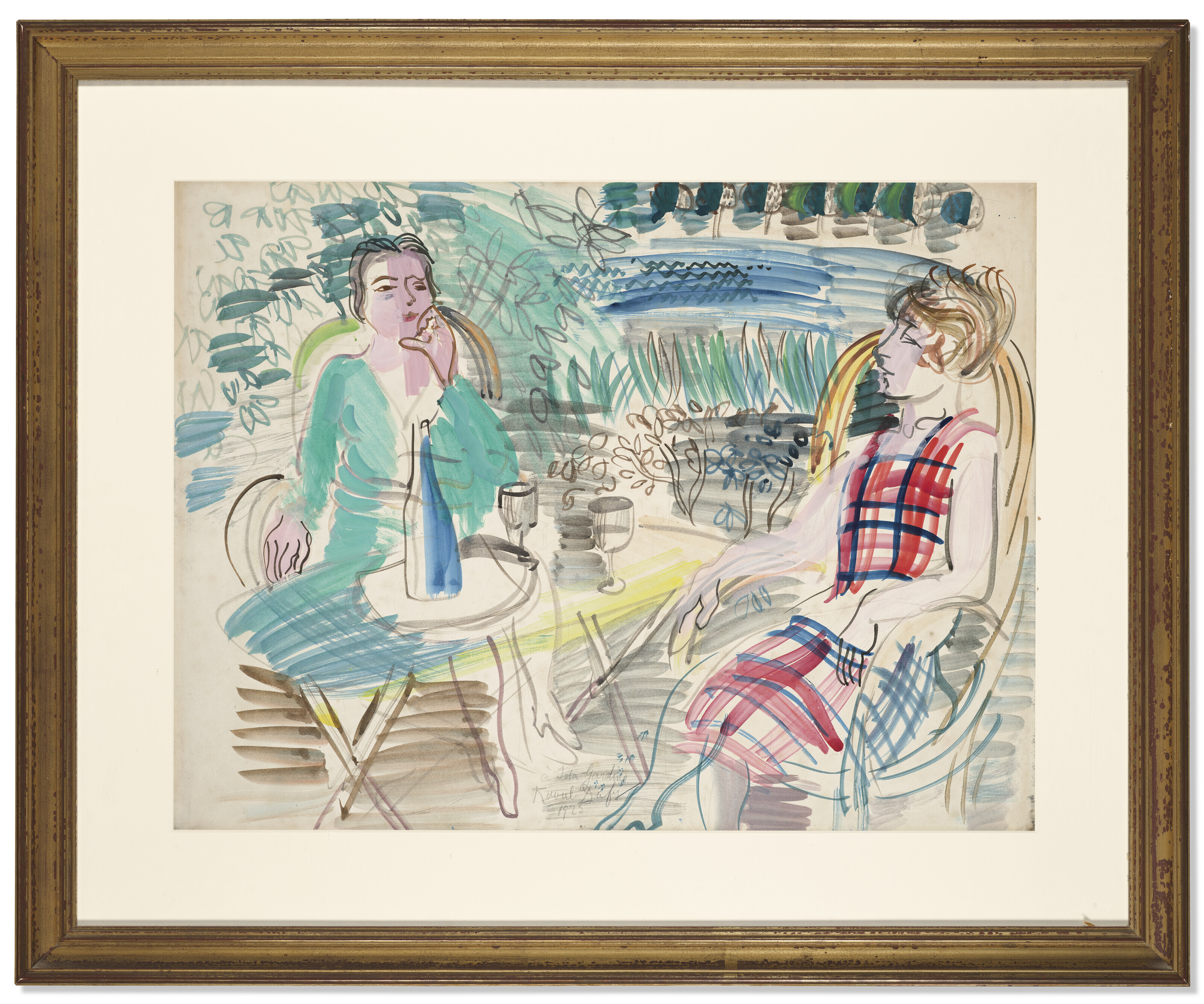 Raoul Dufy — Au jardin, изображение 4