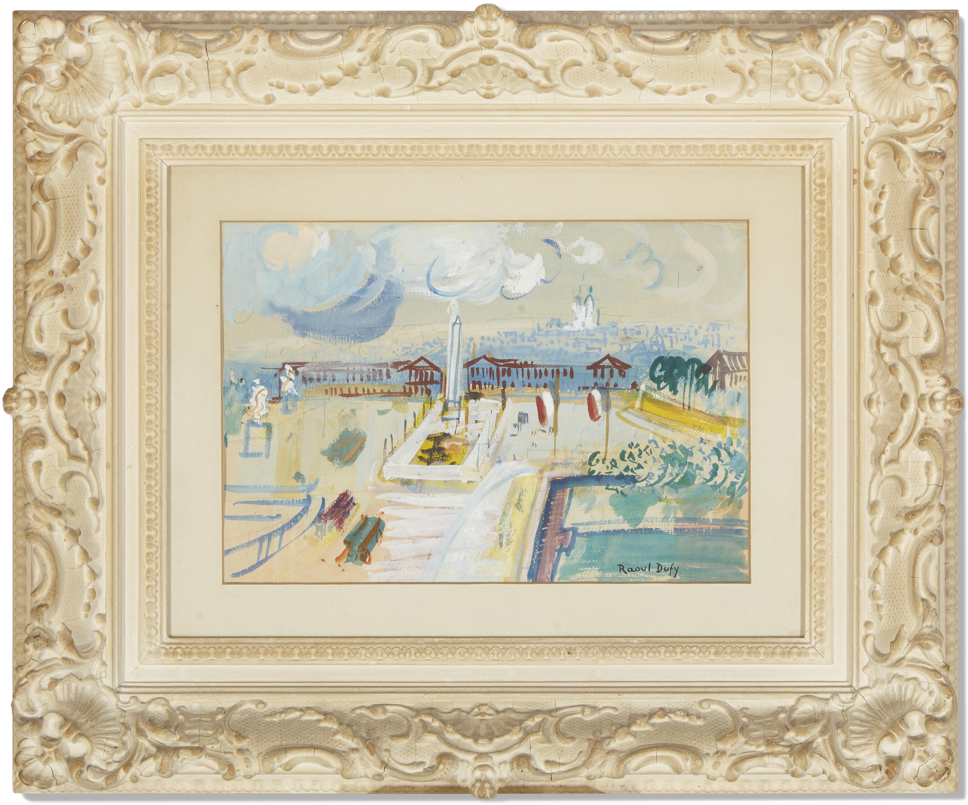 Raoul Dufy — Paris: Place Vendome