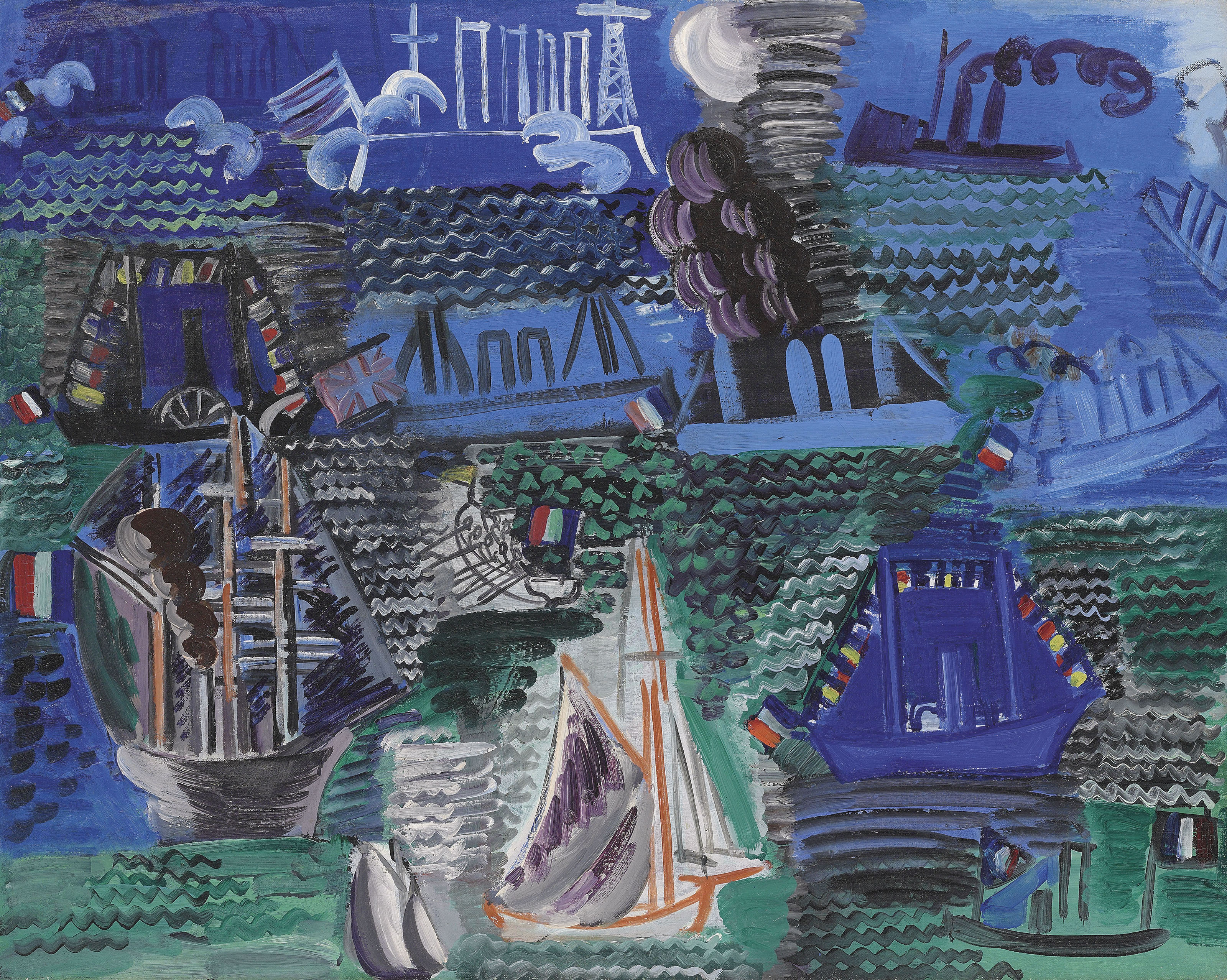 Raoul Dufy — Bateaux