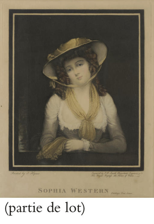 Raphael — A Bachante et Sophia Western par John Raphael Smith (Le Blanc 189 et 175)