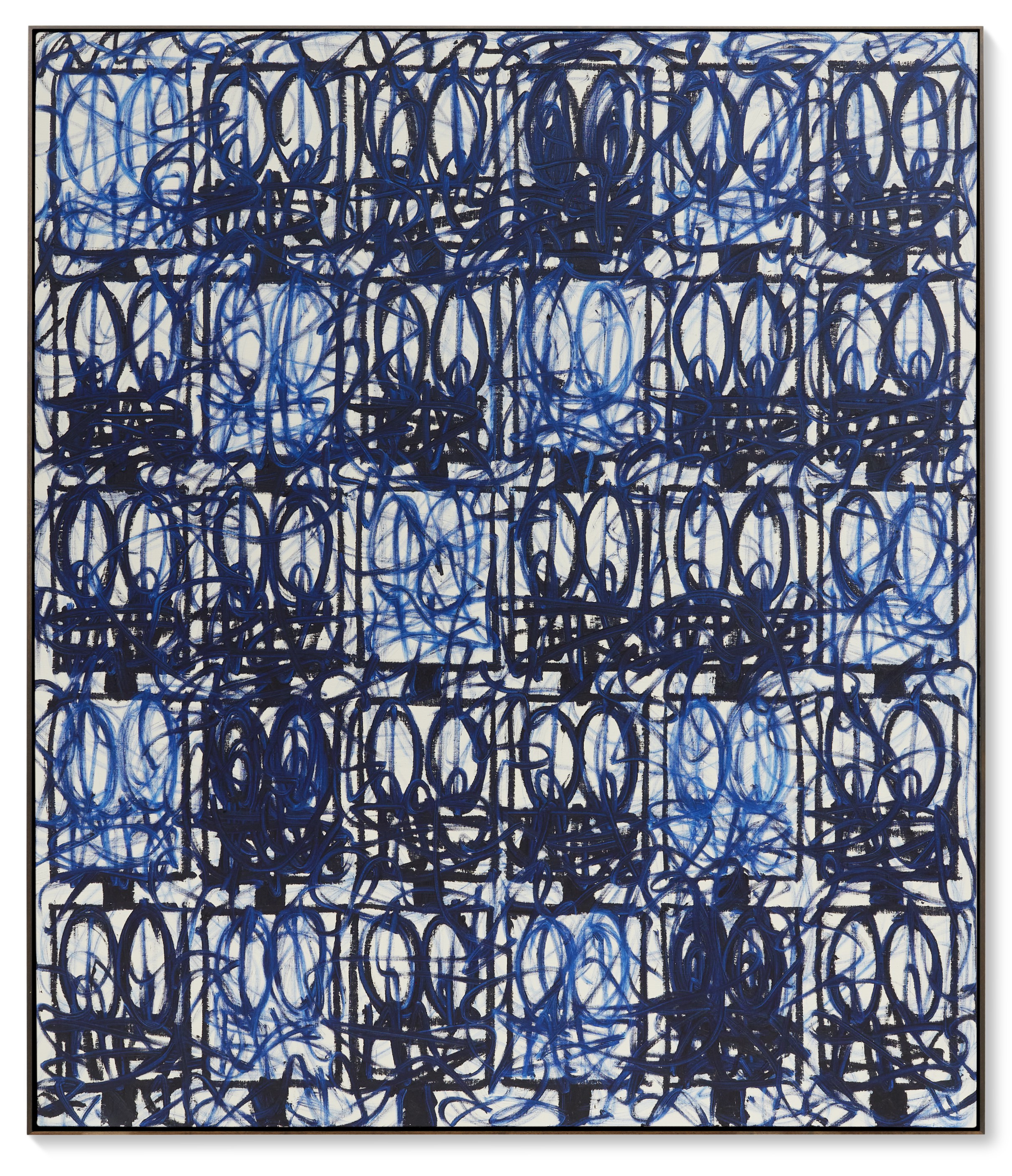 Rashid Johnson — Bruise Painting "Or Down You Fall", изображение 2