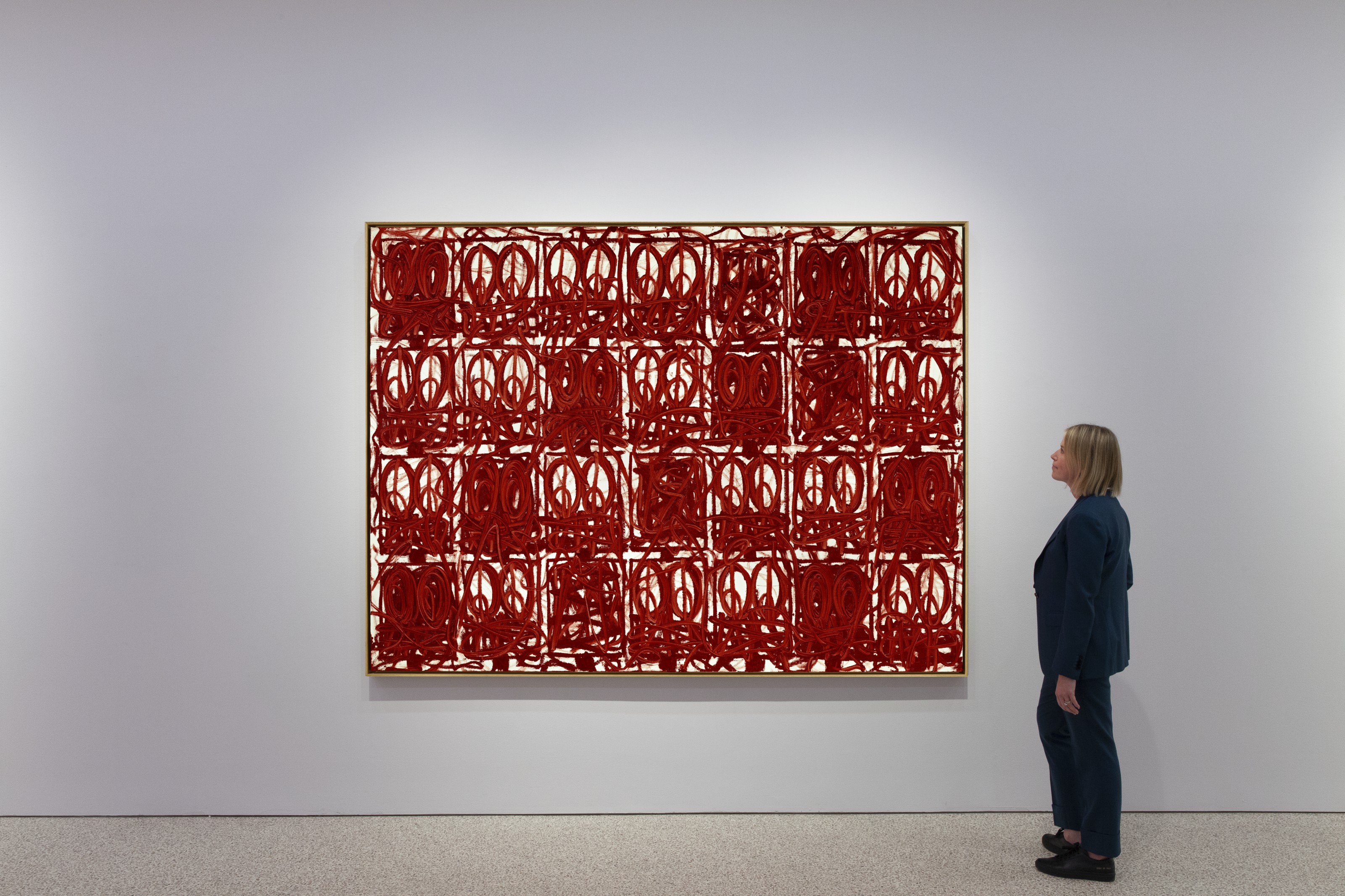 Rashid Johnson — Anxious Red Painting December 18th, изображение 2