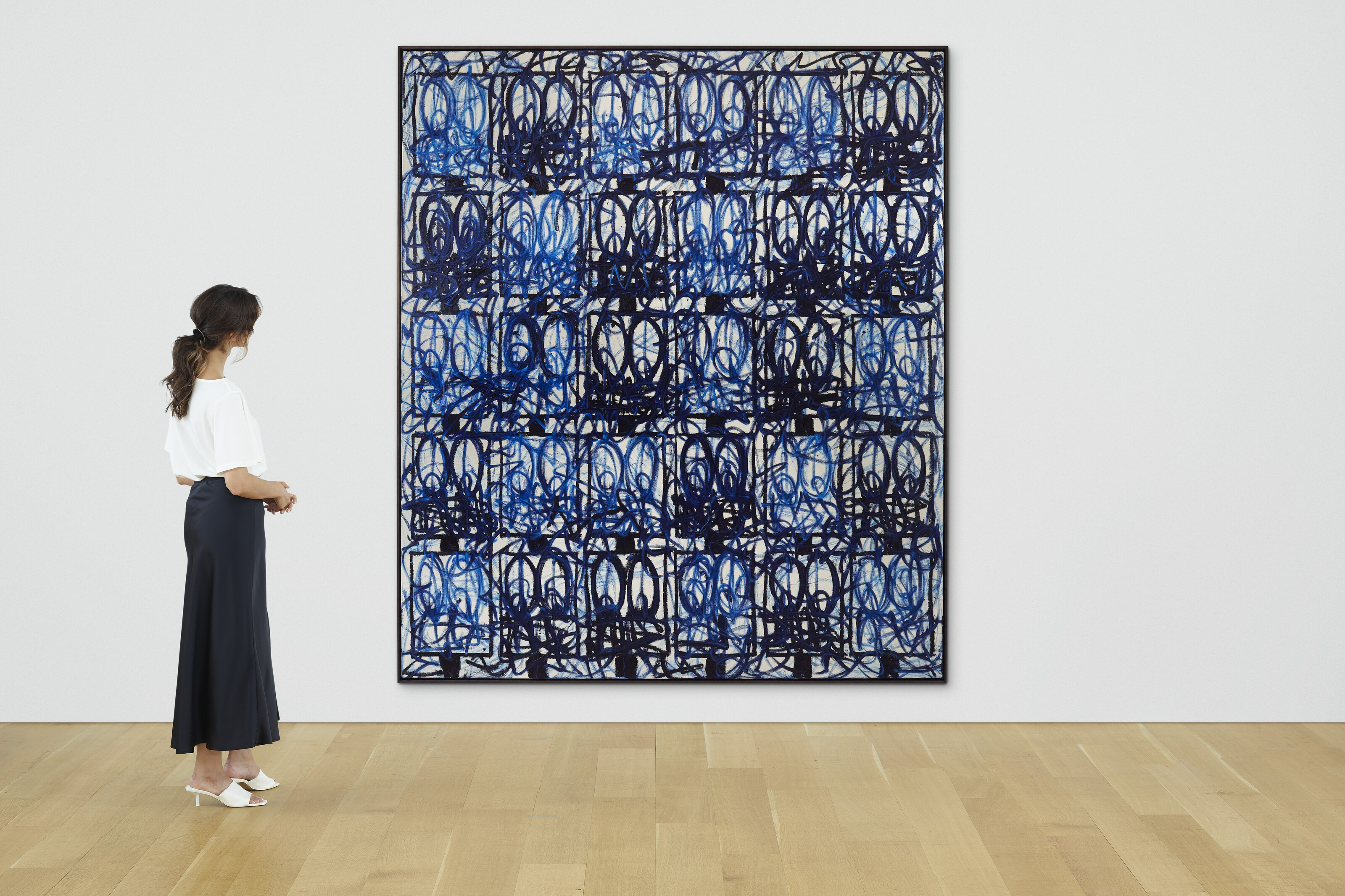 Rashid Johnson — Bruise Painting "Stardust", изображение 3