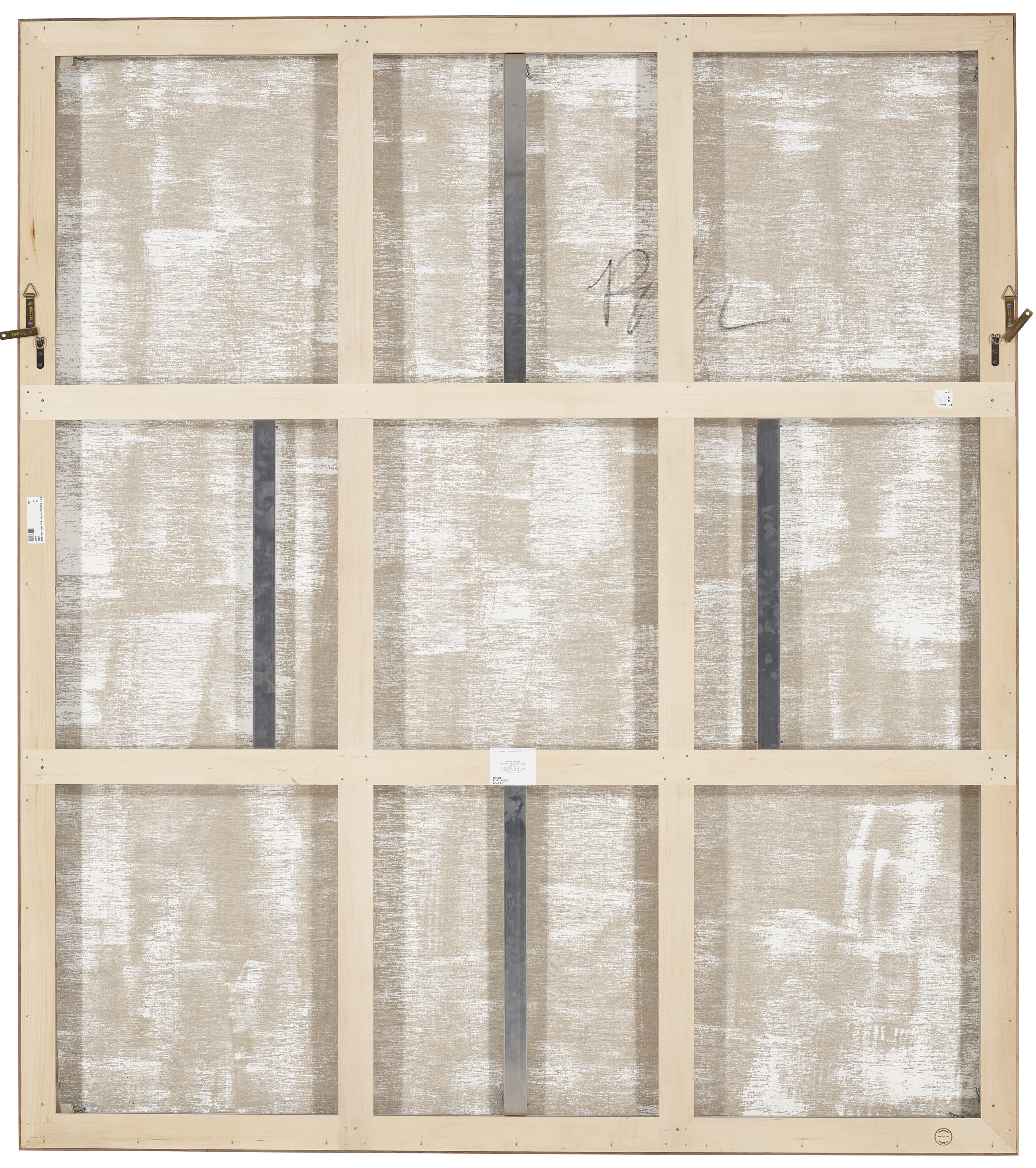 Rashid Johnson — Bruise Painting "U.S. Blue", изображение 4