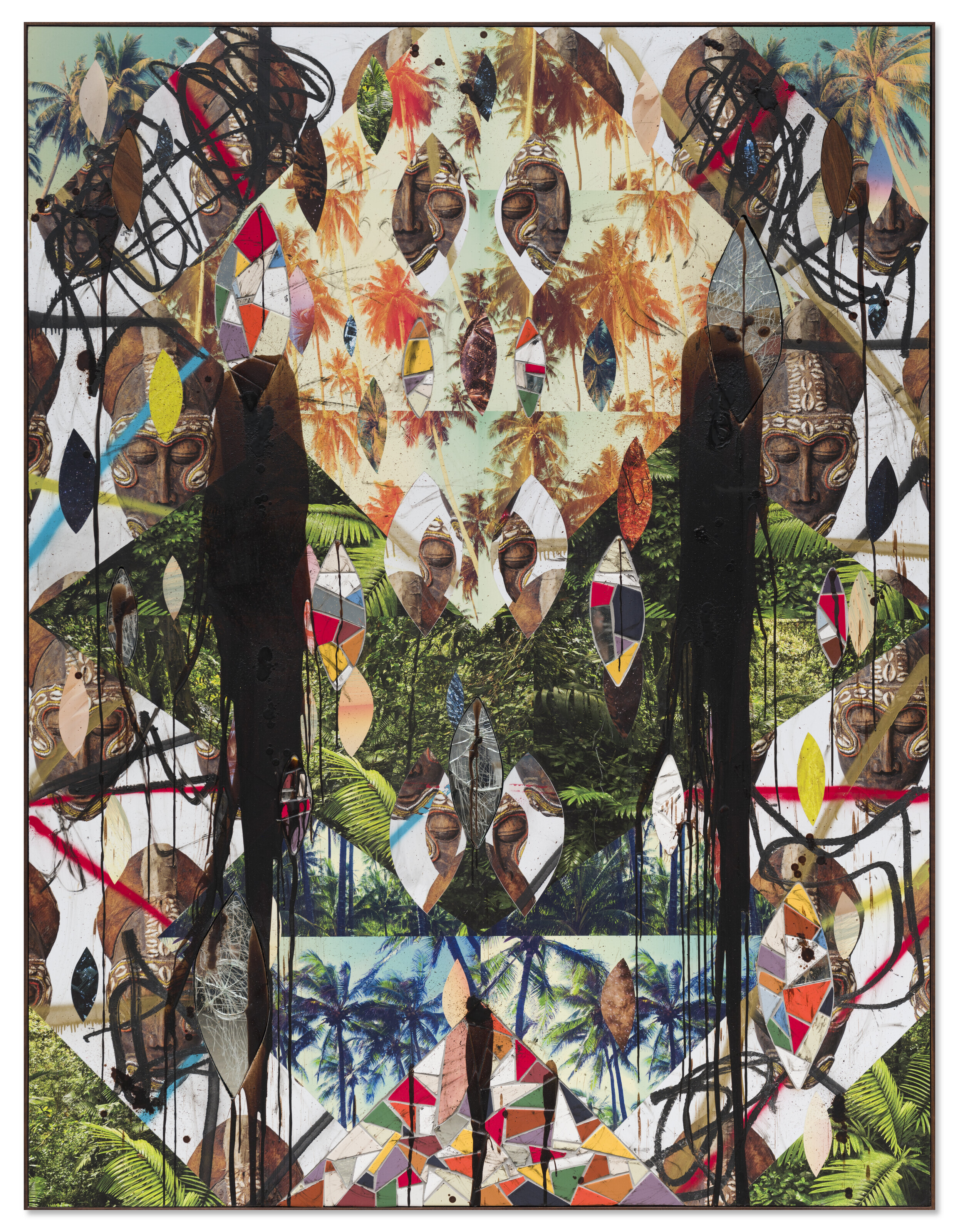 Rashid Johnson — Untitled Escape Collage, изображение 2