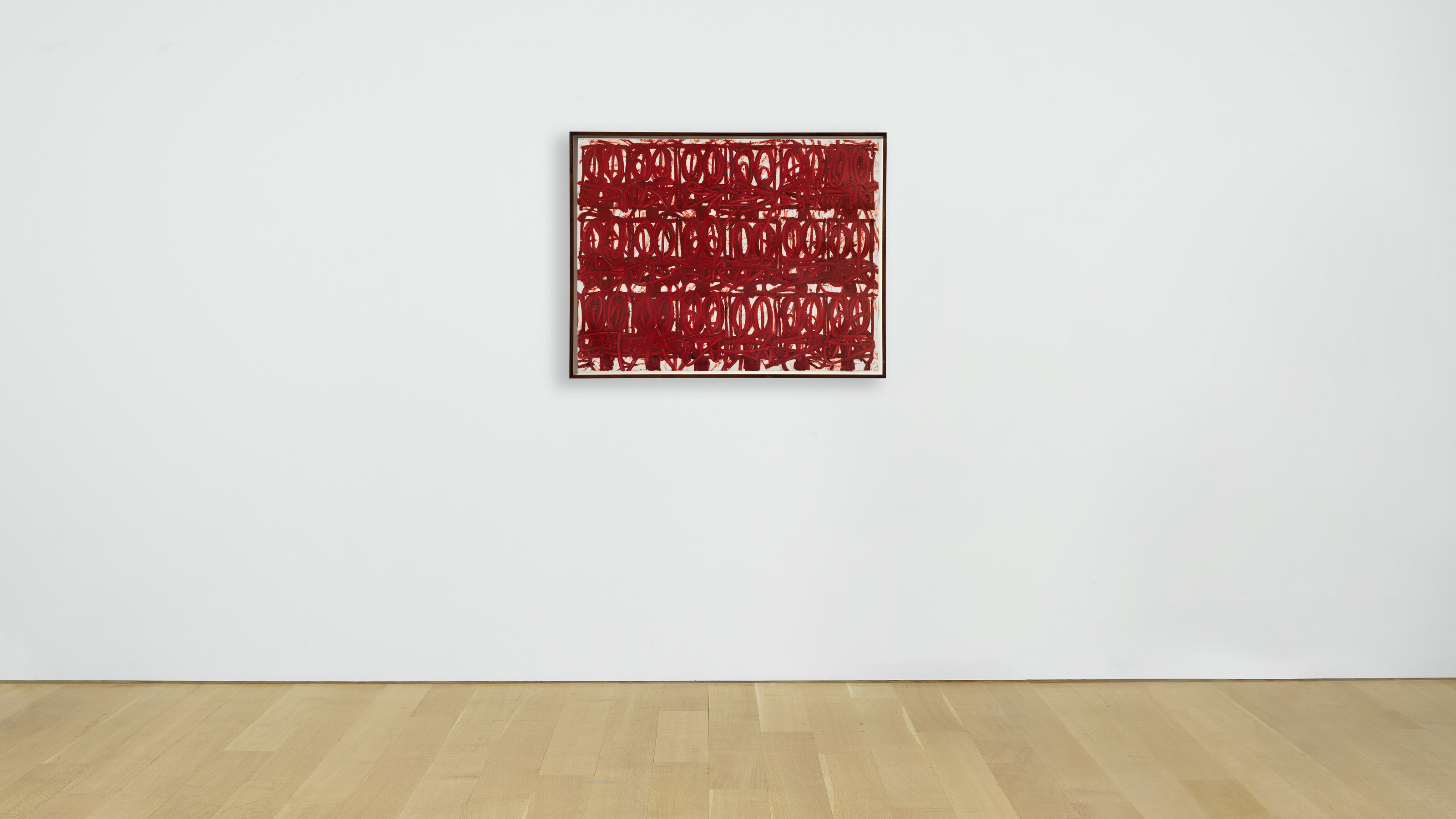 Rashid Johnson — Untitled Anxious Red Drawing, изображение 3