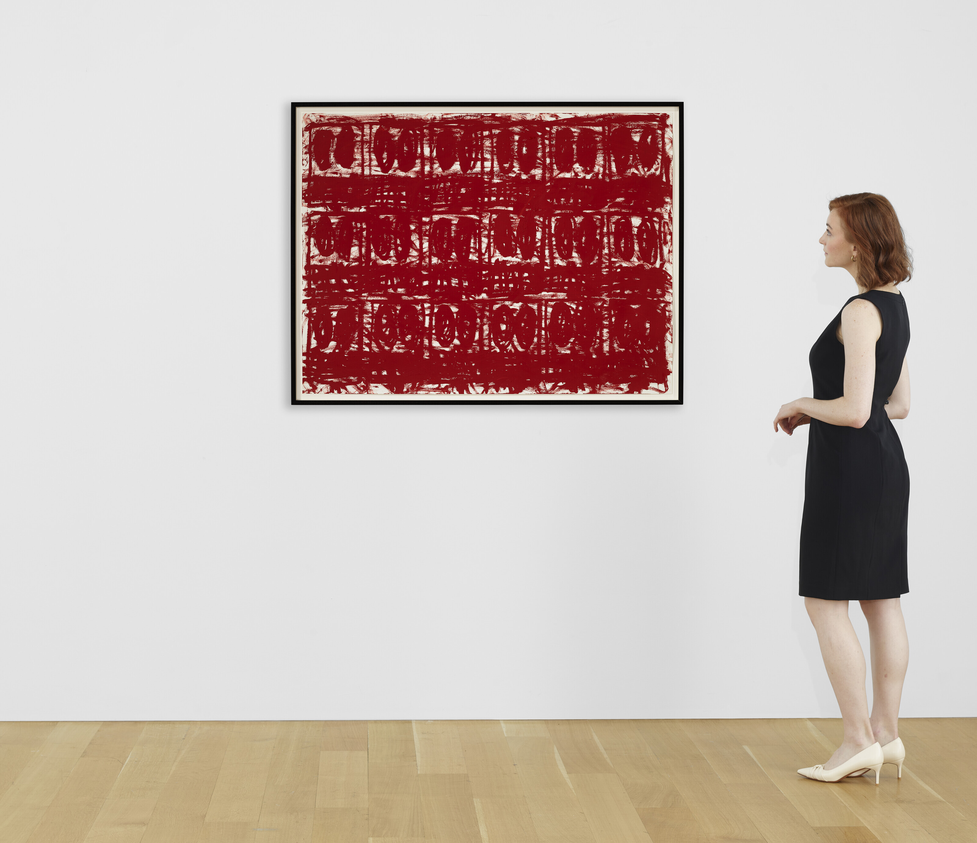 Rashid Johnson — Untitled Anxious Red Drawing, изображение 4