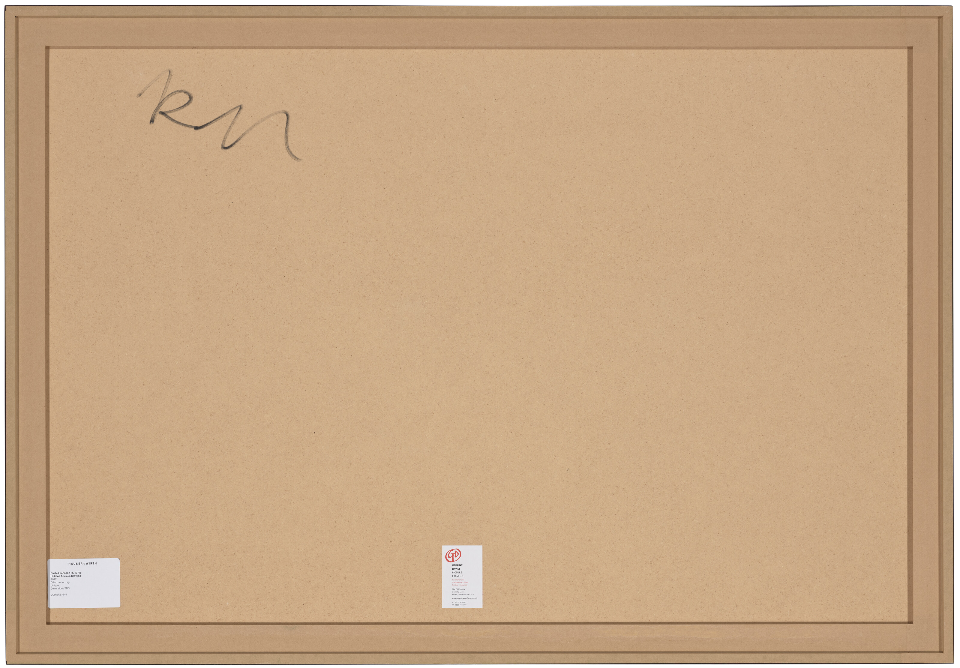 Rashid Johnson — Untitled Anxious Drawing, изображение 3