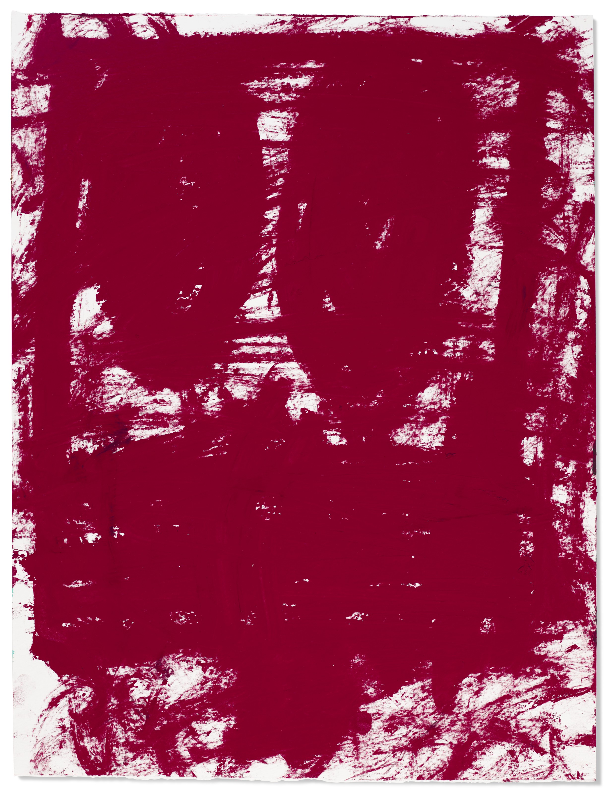 Rashid Johnson — Untitled Anxious Red Drawing