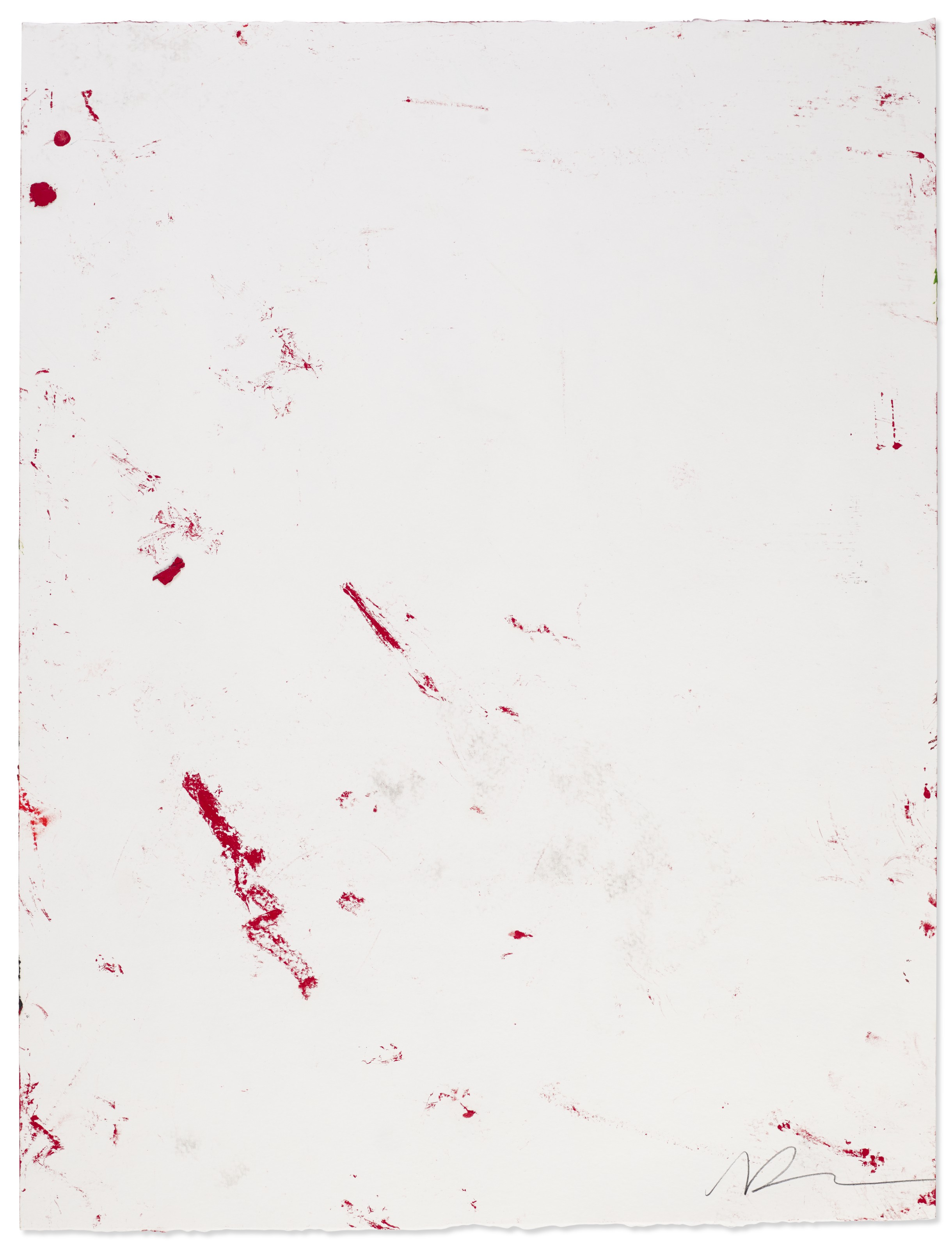 Rashid Johnson — Untitled Anxious Red Drawing, изображение 2