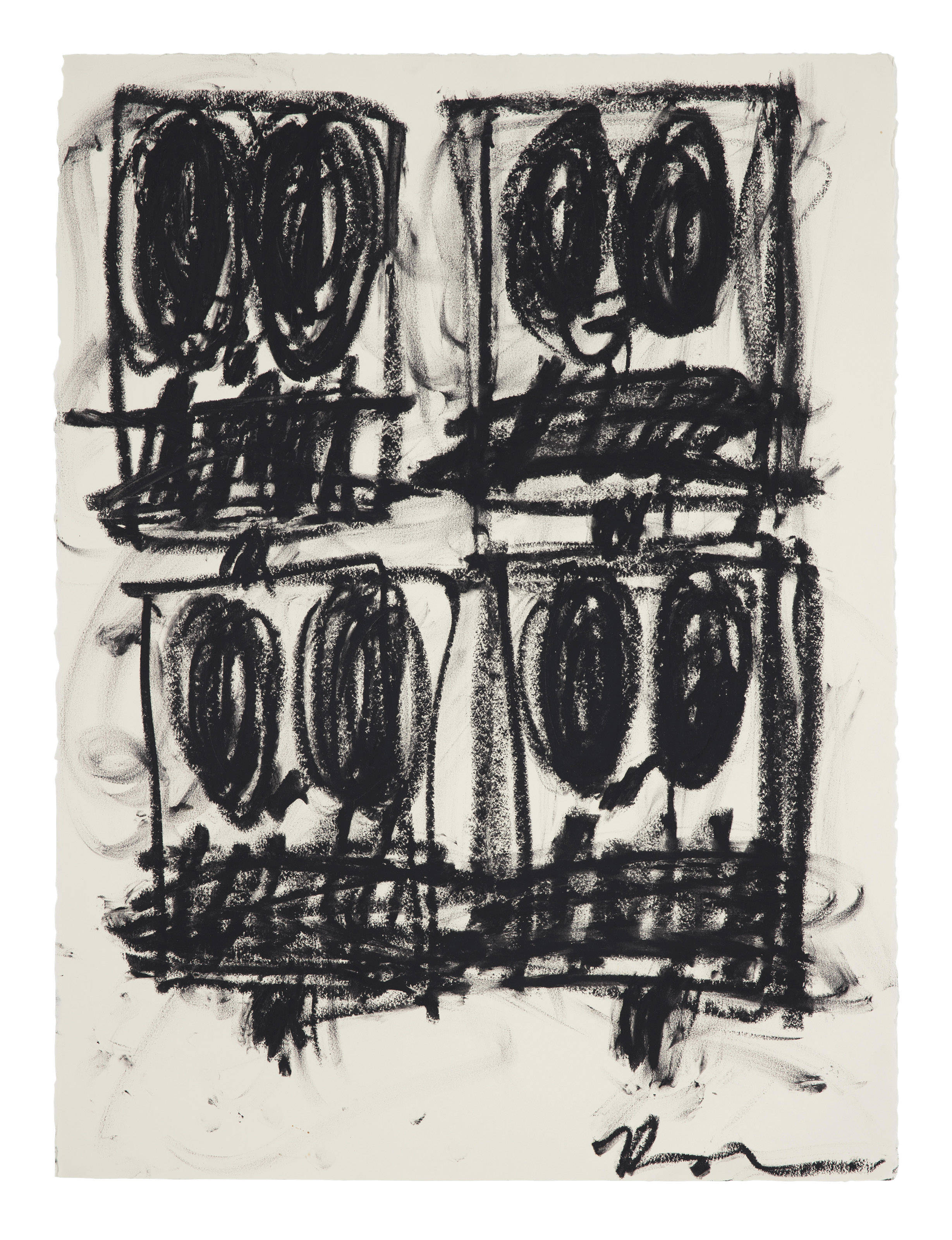 Rashid Johnson — Untitled Anxious Drawing