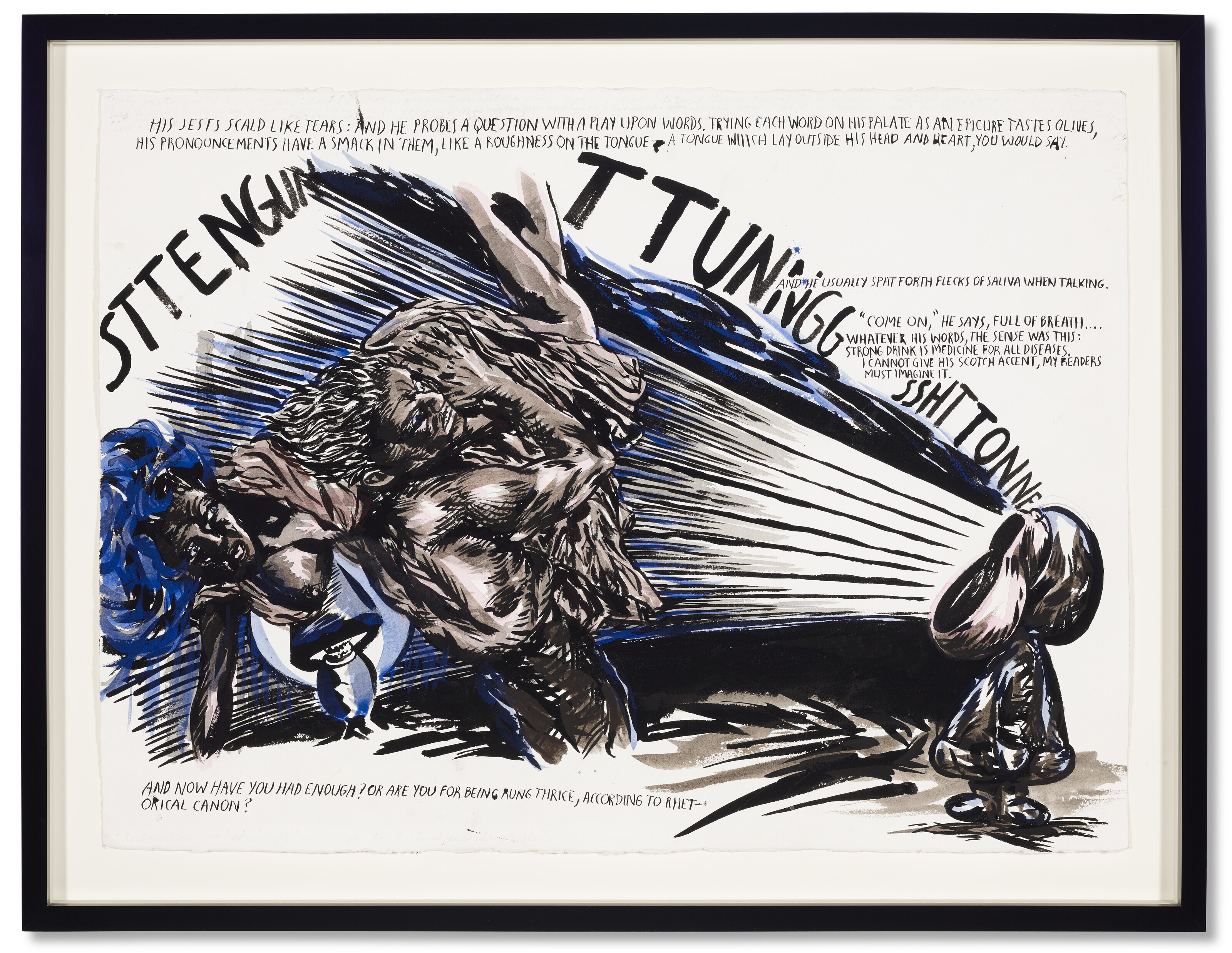 Raymond Pettibon — No Title (His jests scald), изображение 2