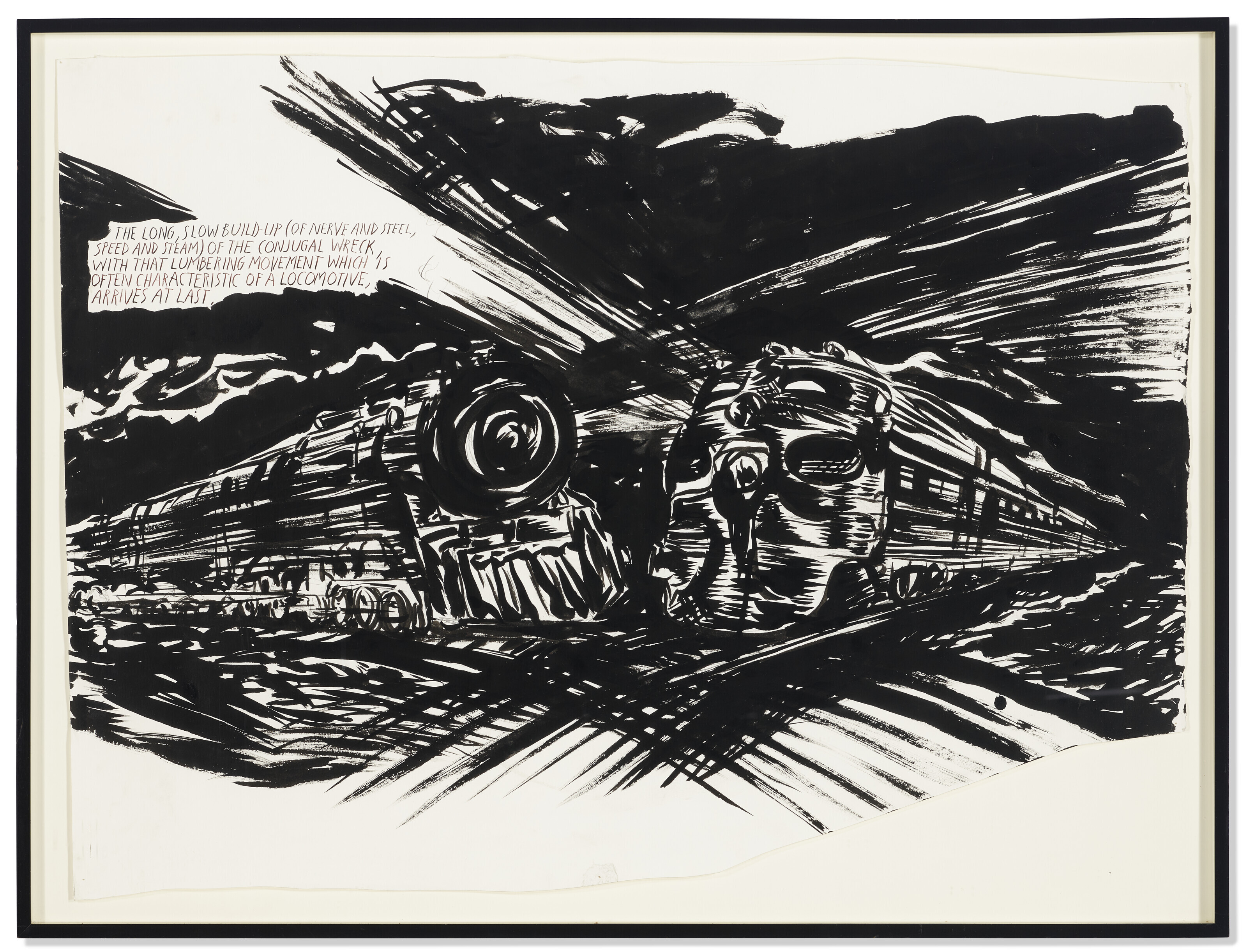 Raymond Pettibon — No Title (The long slow...), изображение 2