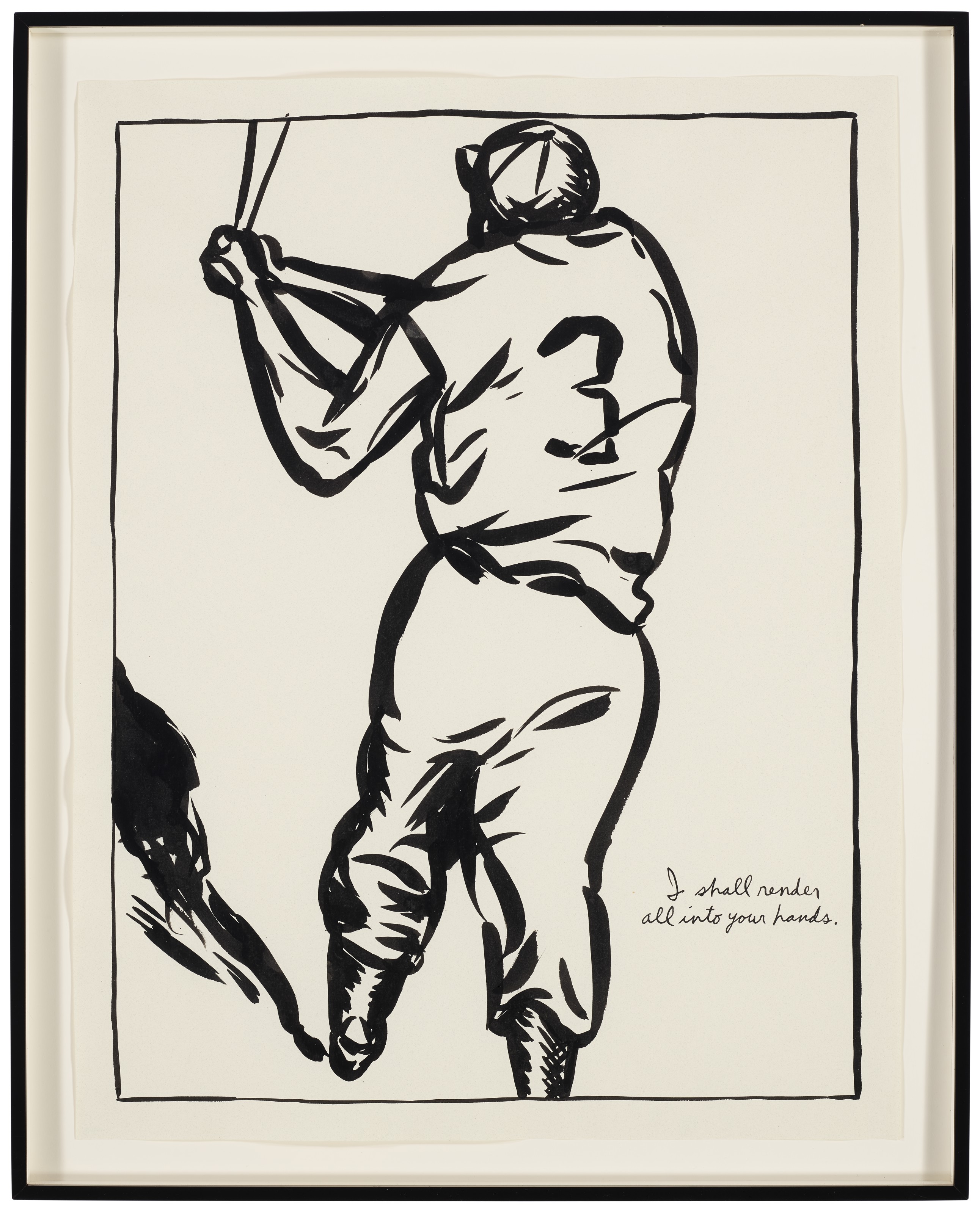 Raymond Pettibon — No Title (I shall render...), изображение 3