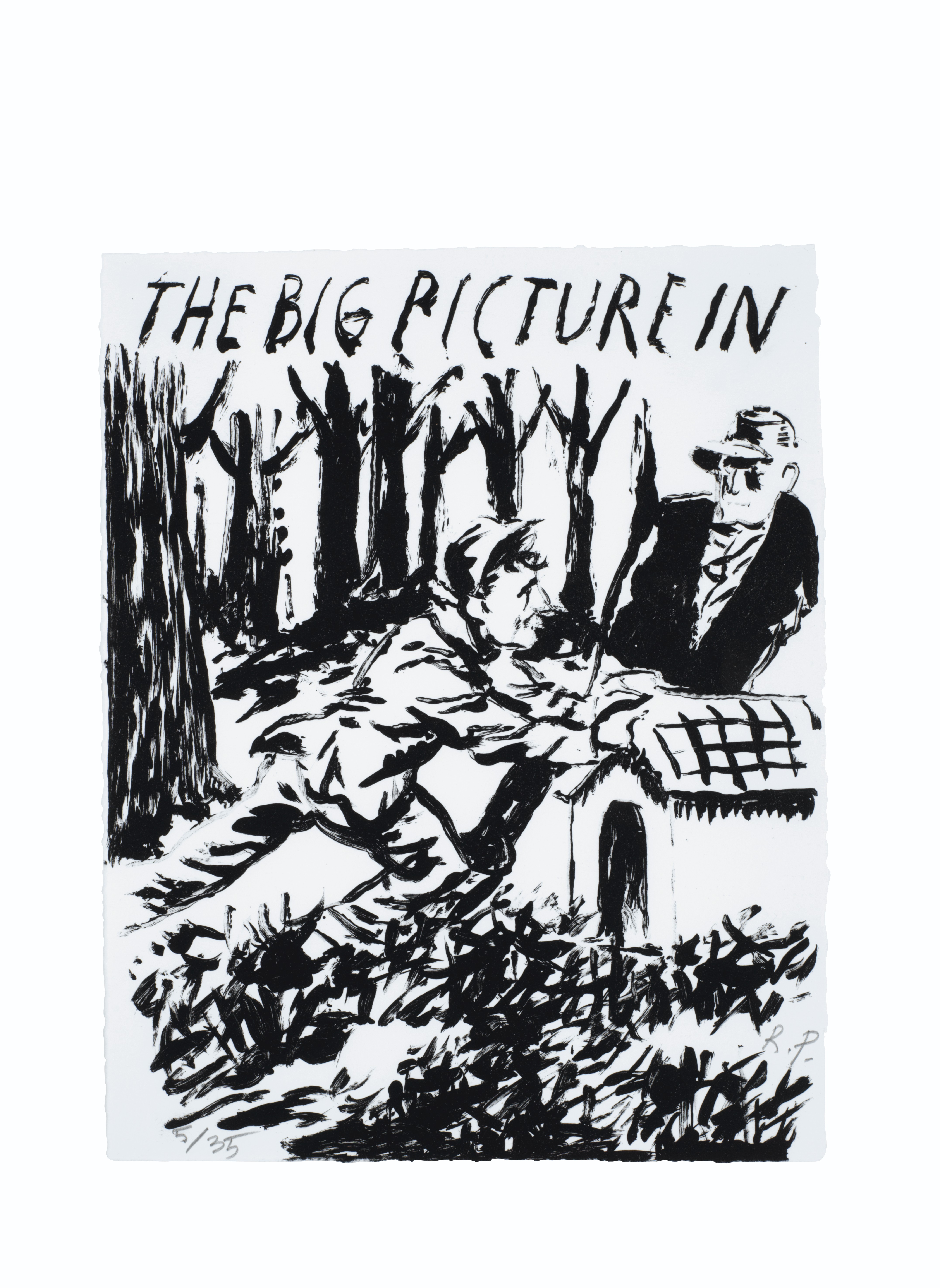 Raymond Pettibon — Untitled (I'm Losing the Big Picture In the Full Story of My Life), изображение 3