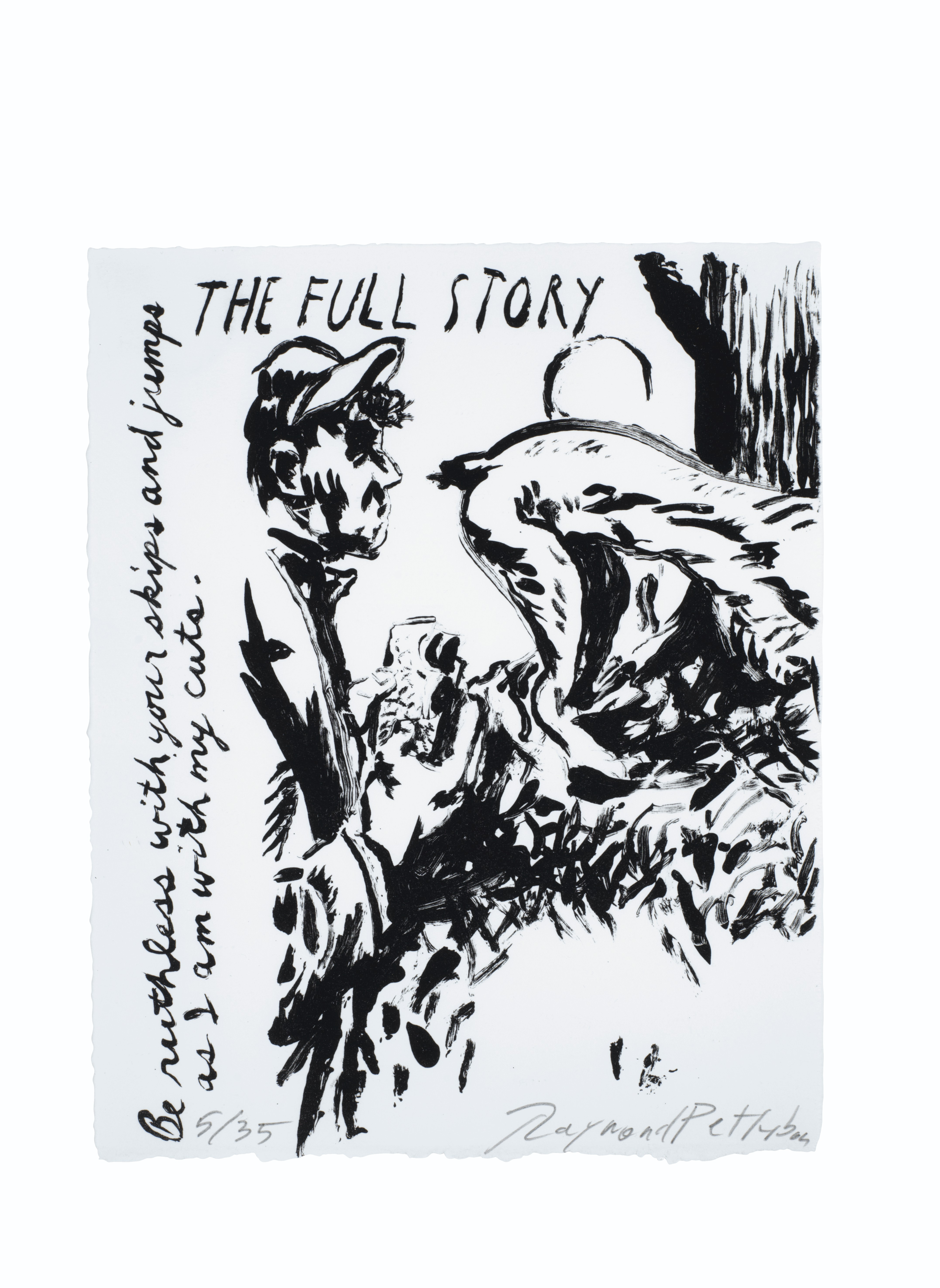 Raymond Pettibon — Untitled (I'm Losing the Big Picture In the Full Story of My Life), изображение 4