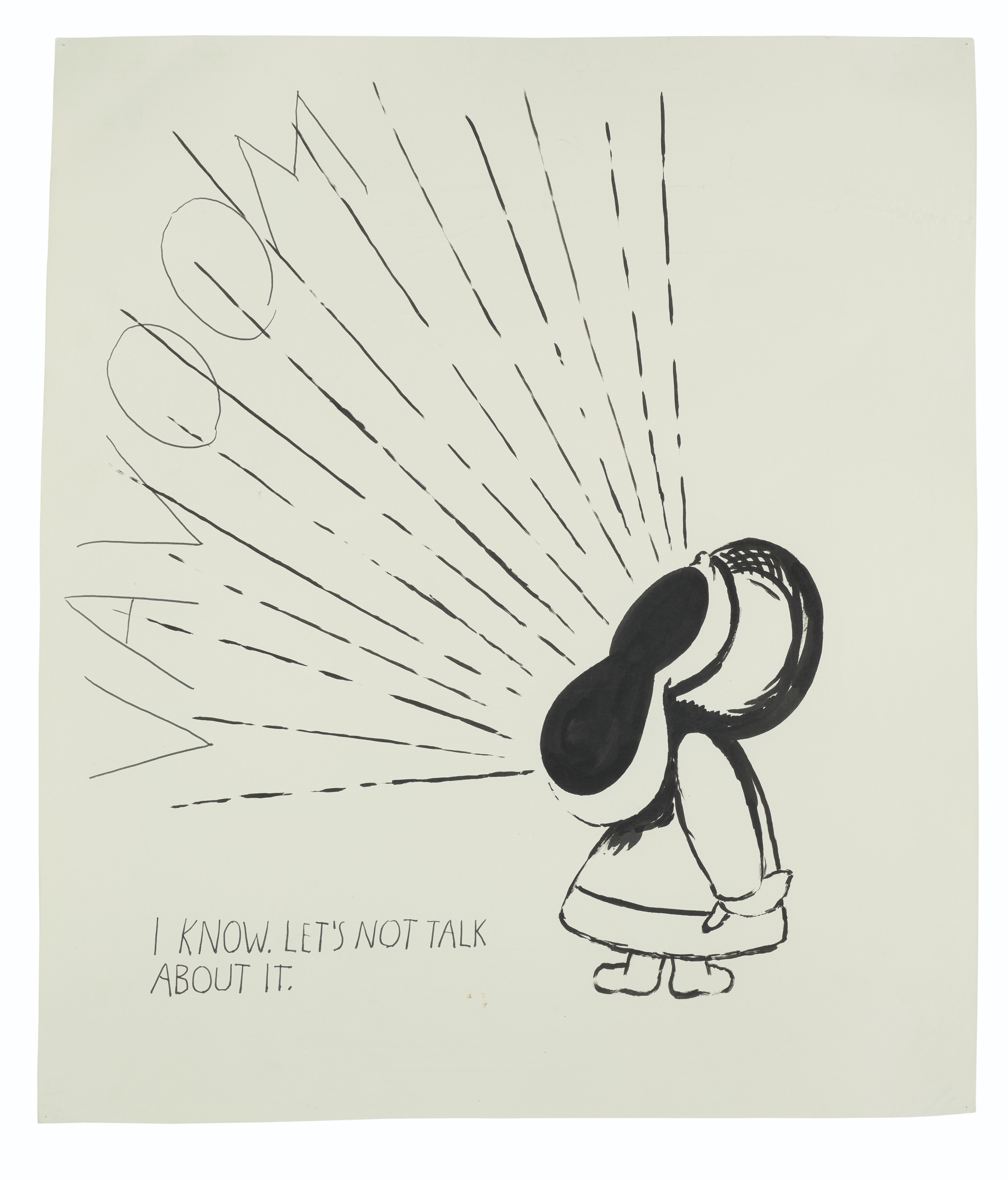Raymond Pettibon — No Title (Vavoom. I know)