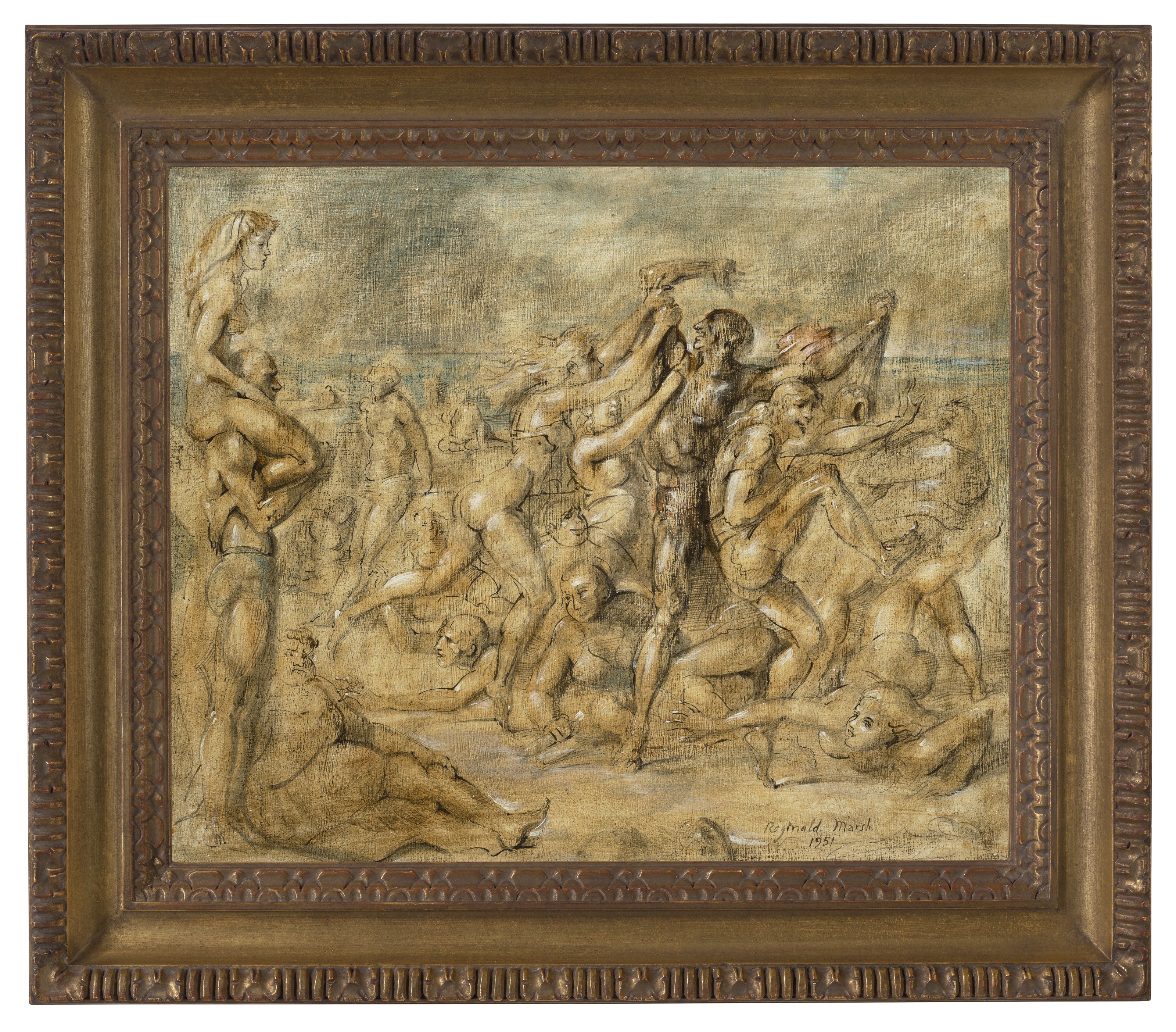 Reginald Marsh — Кони-Айленд, изображение 2