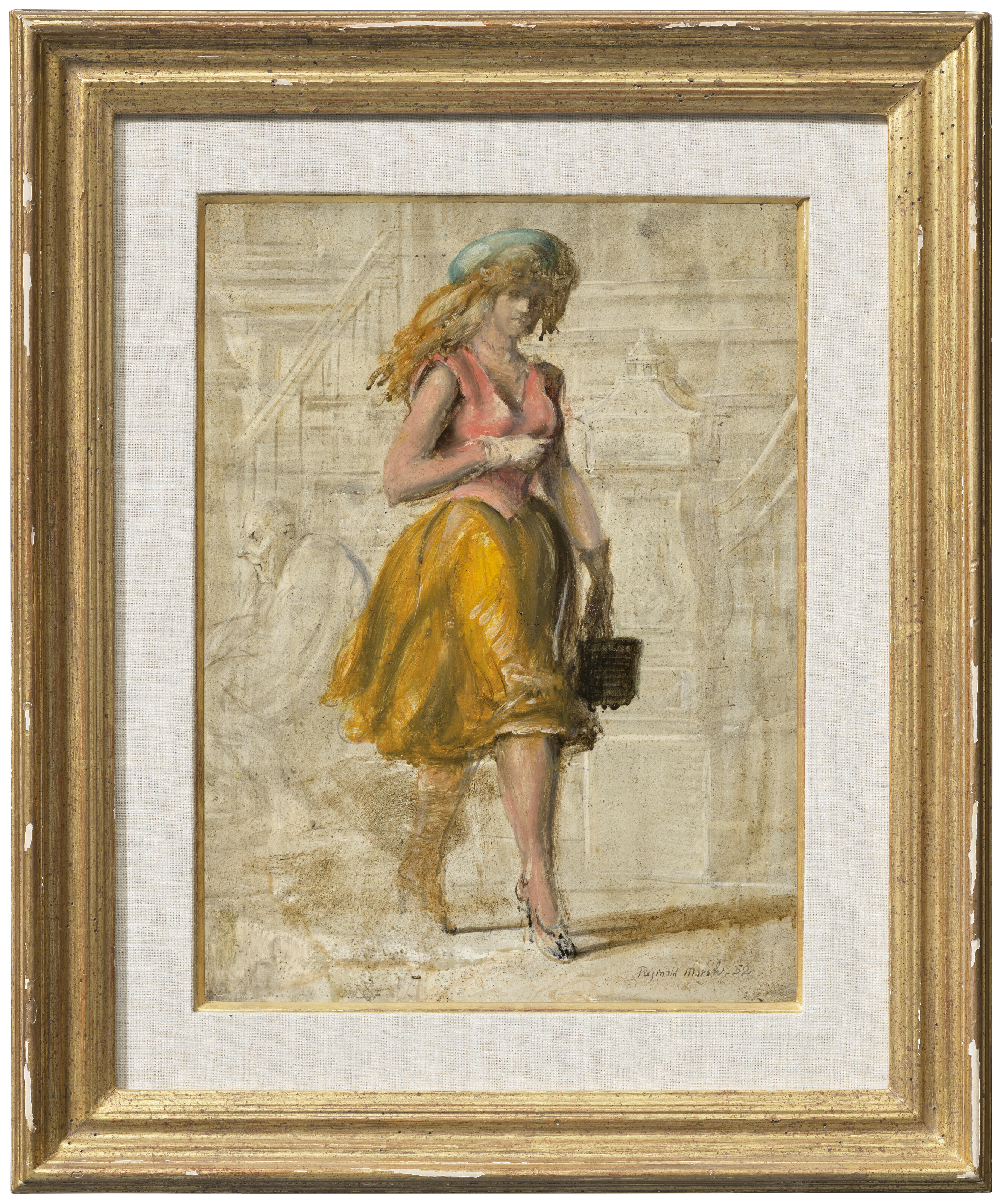 Reginald Marsh — Летняя прогулка, изображение 2