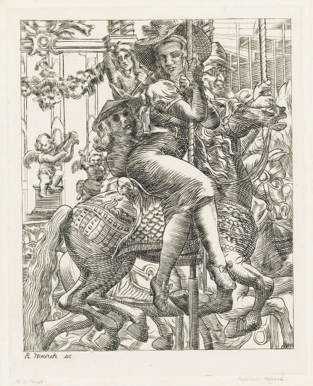 Reginald Marsh — Веселая карусель (С. 210)