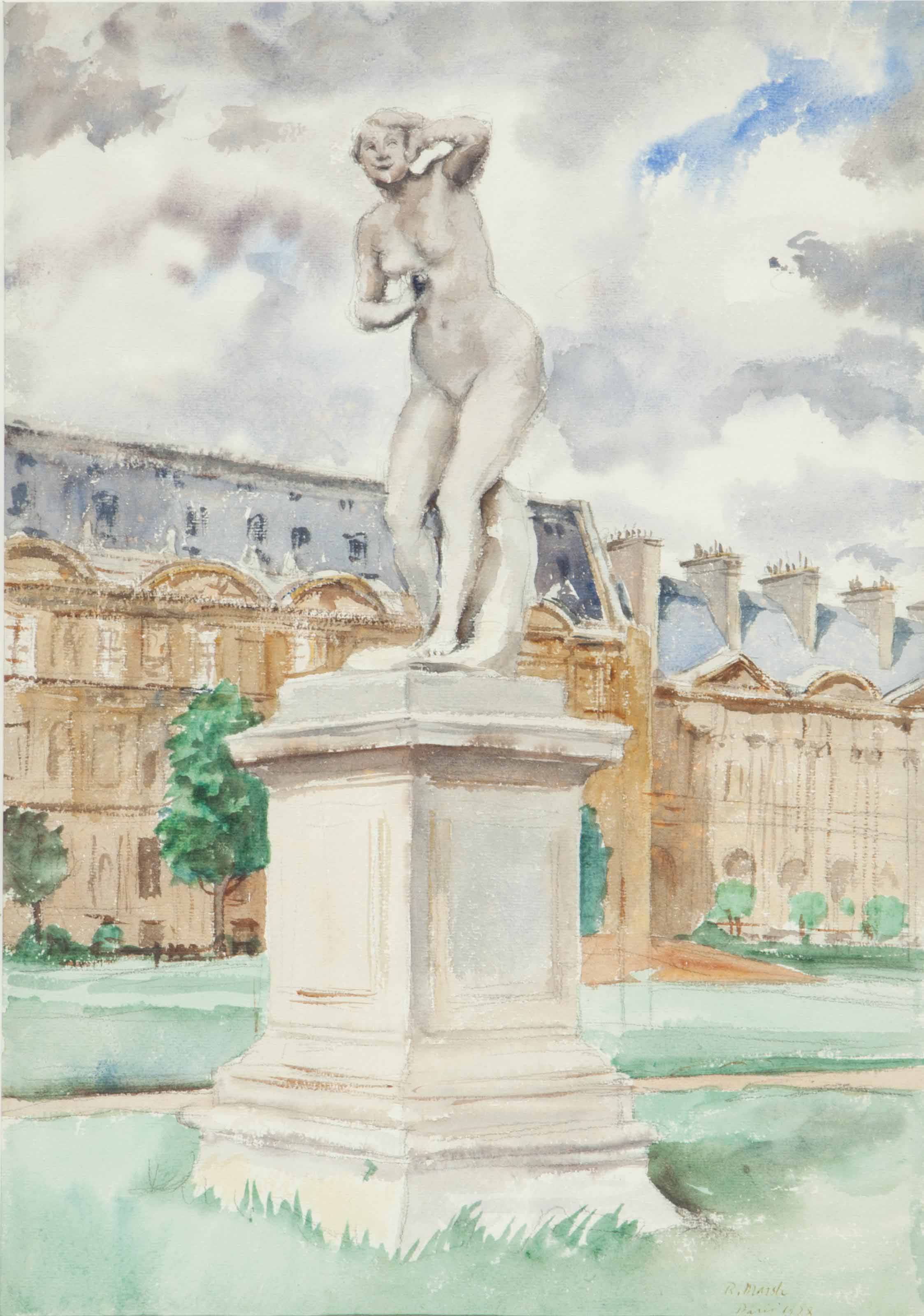 Reginald Marsh — Люксембургский сад