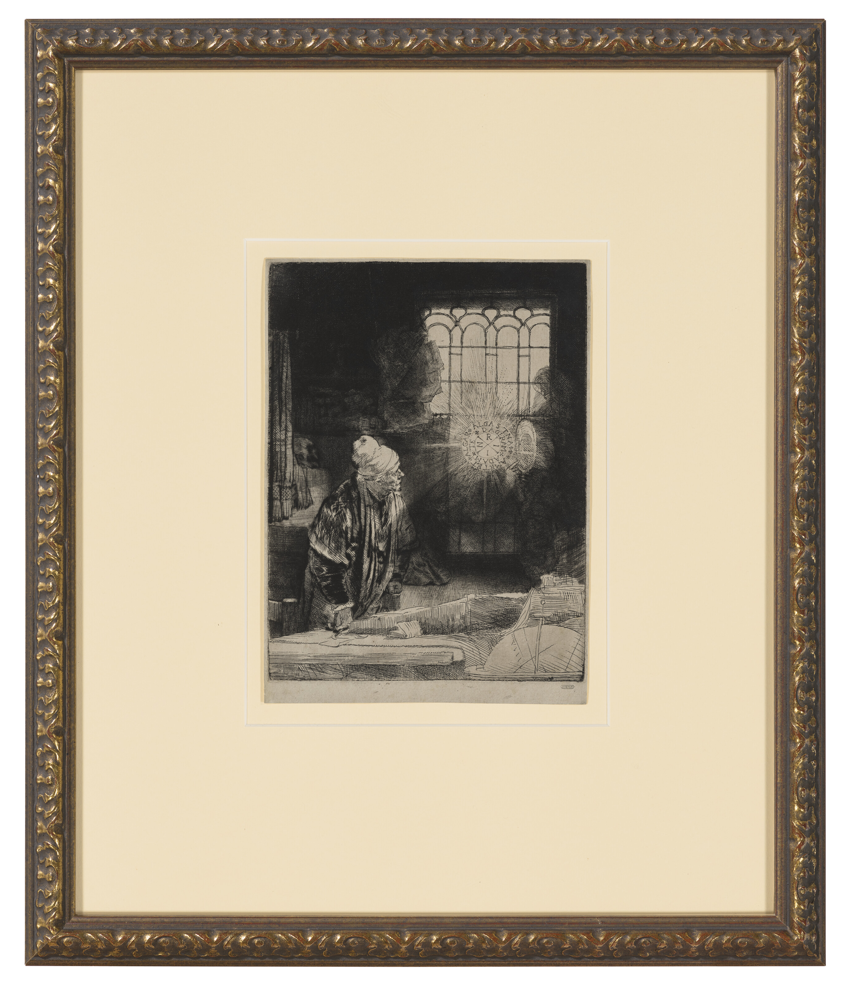 Rembrandt van Rijn — Ученый в своем кабинете ("Фауст"), изображение 2