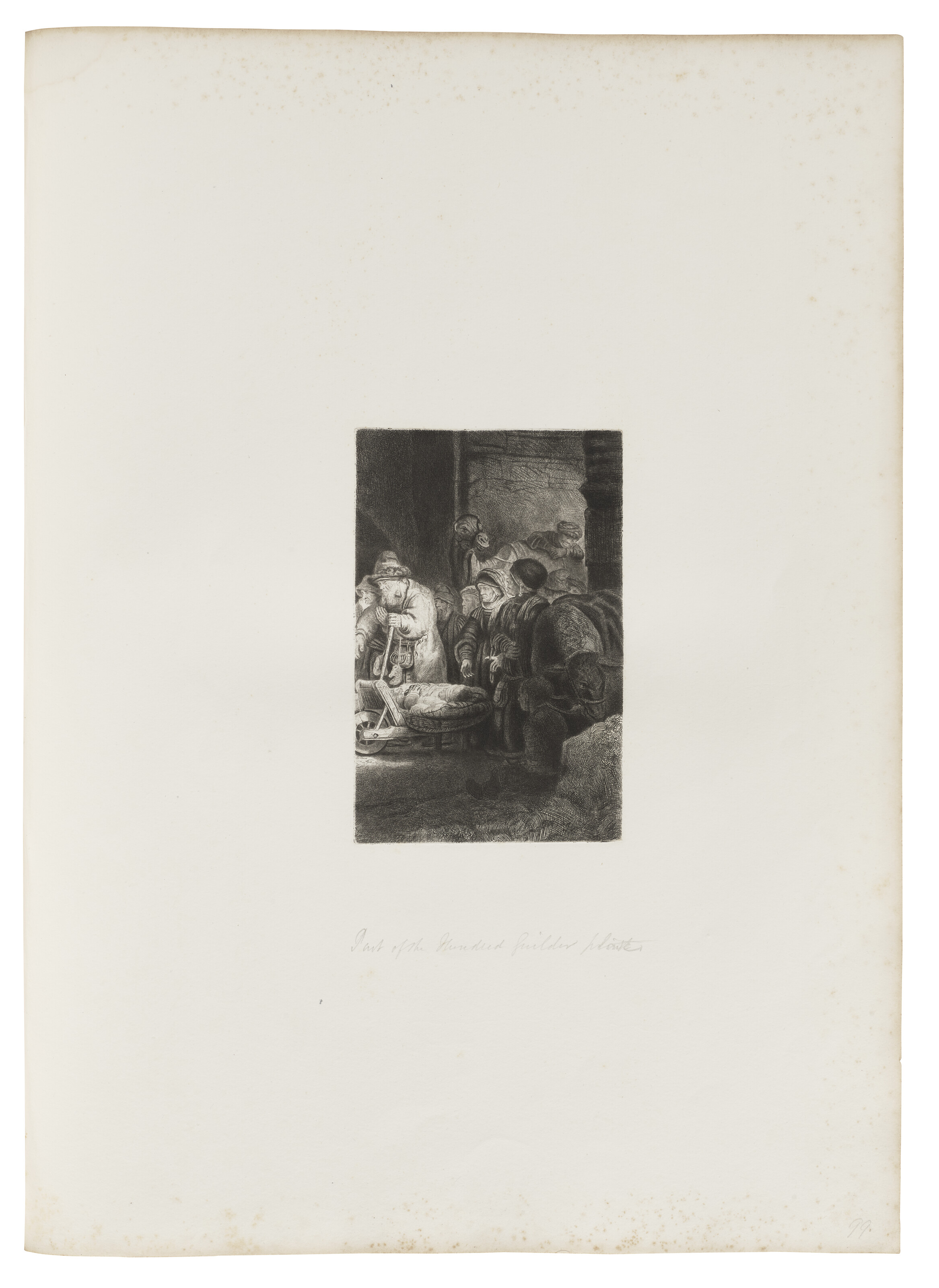 Rembrandt van Rijn — Работы капитана Уильяма Бейли - по мотивам картин и рисунков величайших мастеров, изображение 3