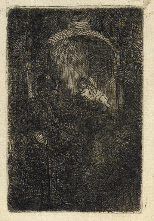 Rembrandt van Rijn — Школьный учитель (Б., стр. 128; Н. 192)