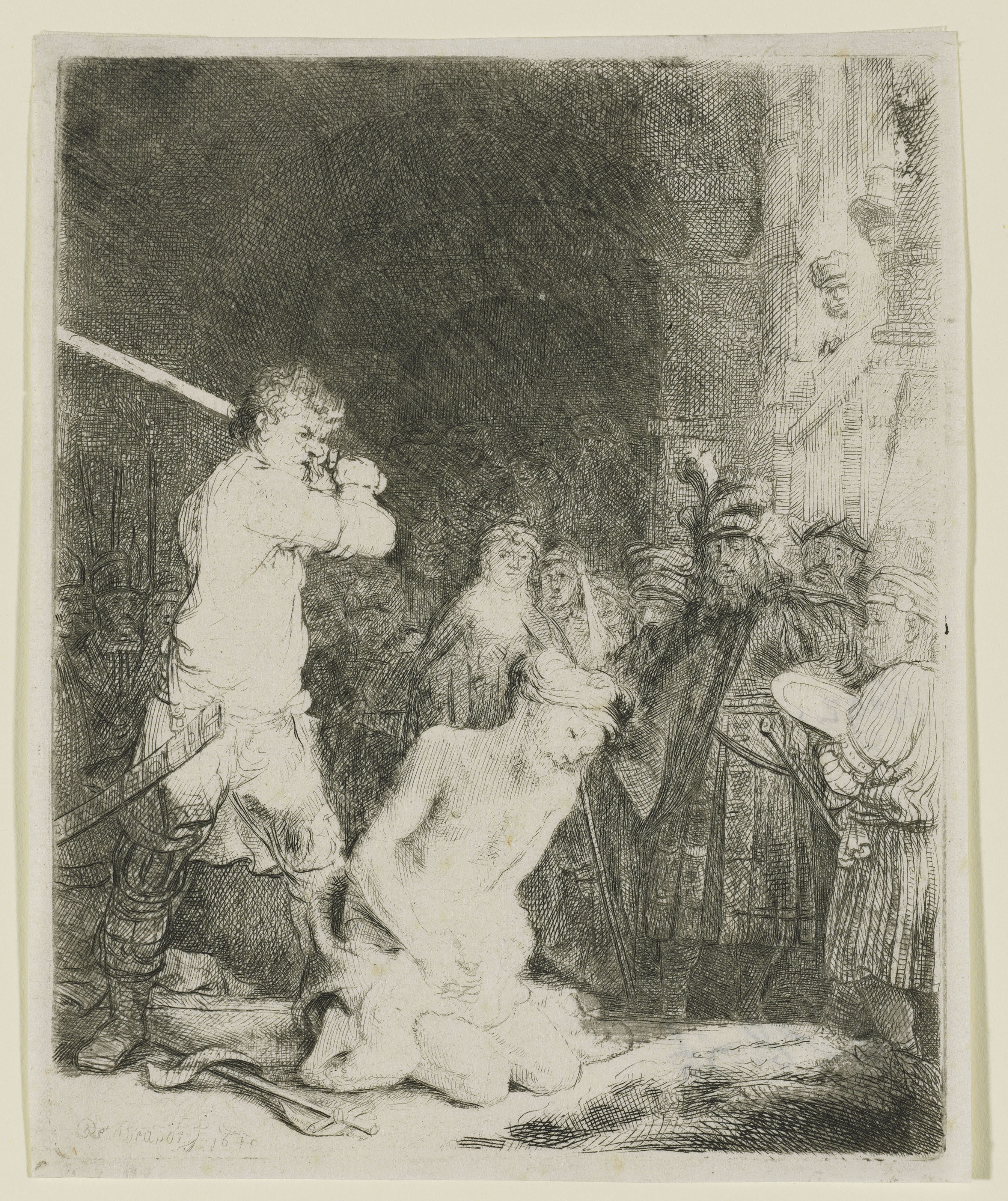 Rembrandt van Rijn — Христос и женщина из Самарии среди руин, изображение 2